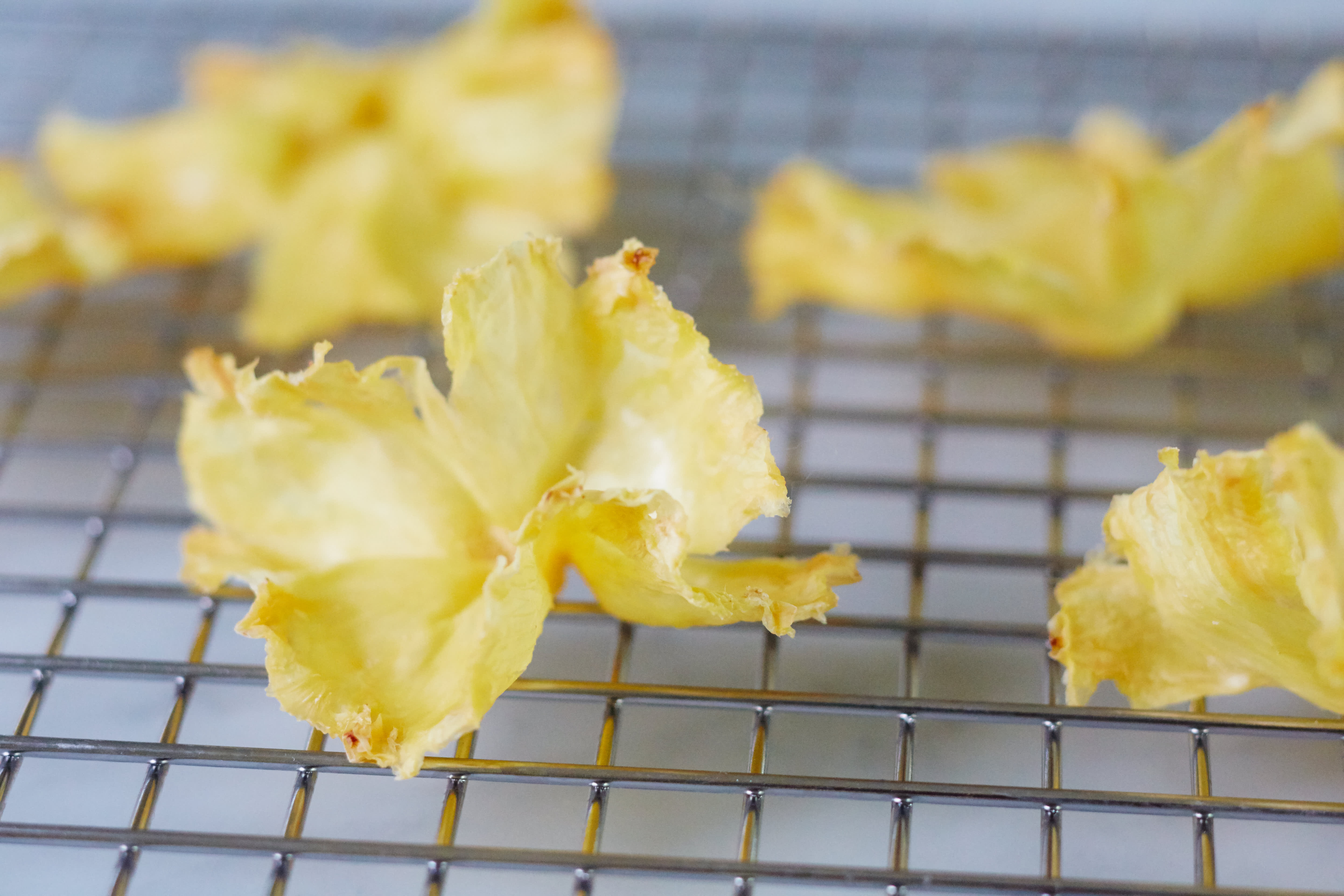 Dried Pineapple Flowers Video Tutorial Sugar Geek Show Dried Pineapple Flowers Video Tutorial Sugar Geek Show