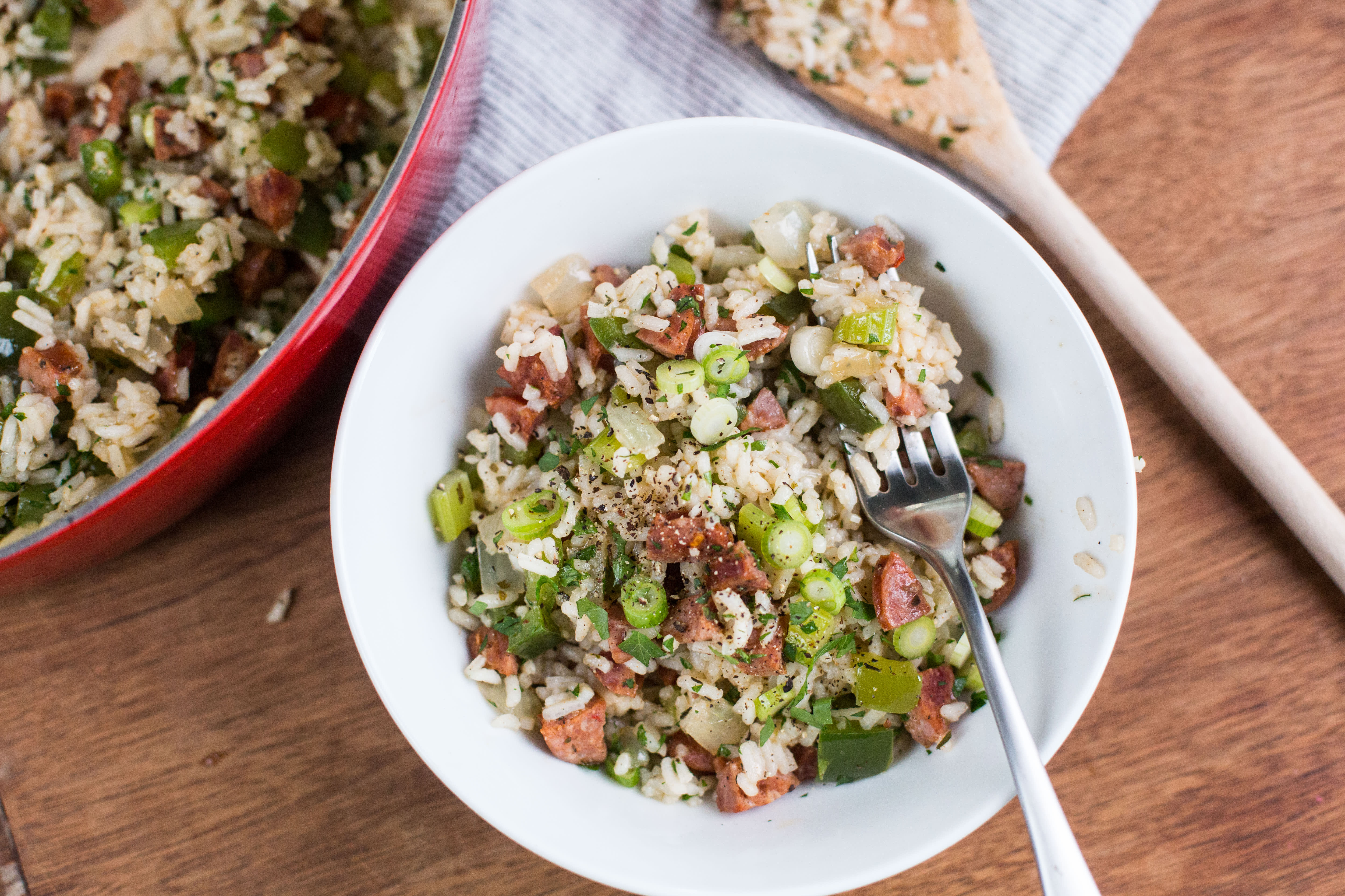 Recipe OnePot Weeknight Dirty Rice Kitchn
