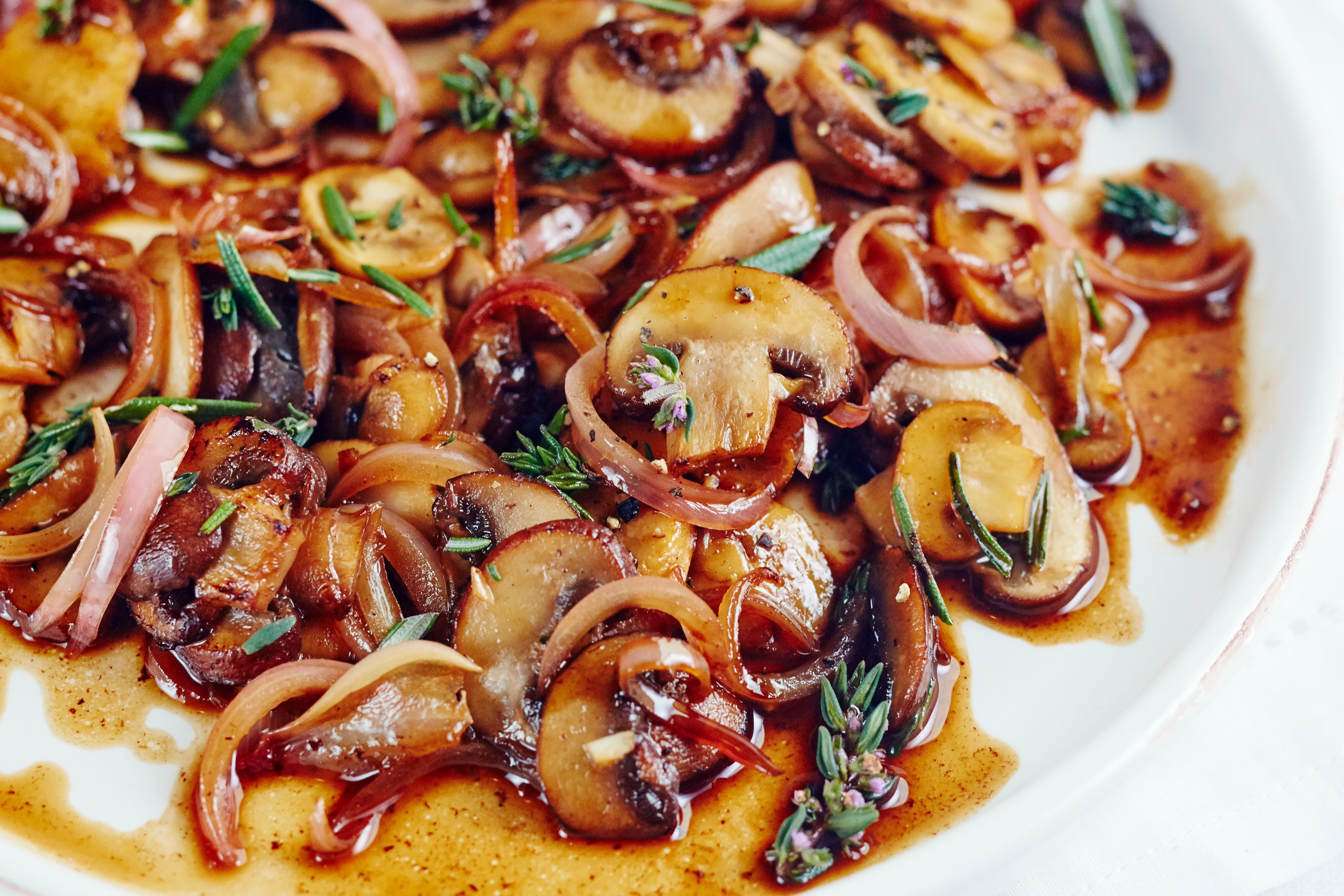 Recipe: 15-Minute Buttered Balsamic Mushrooms | Kitchn