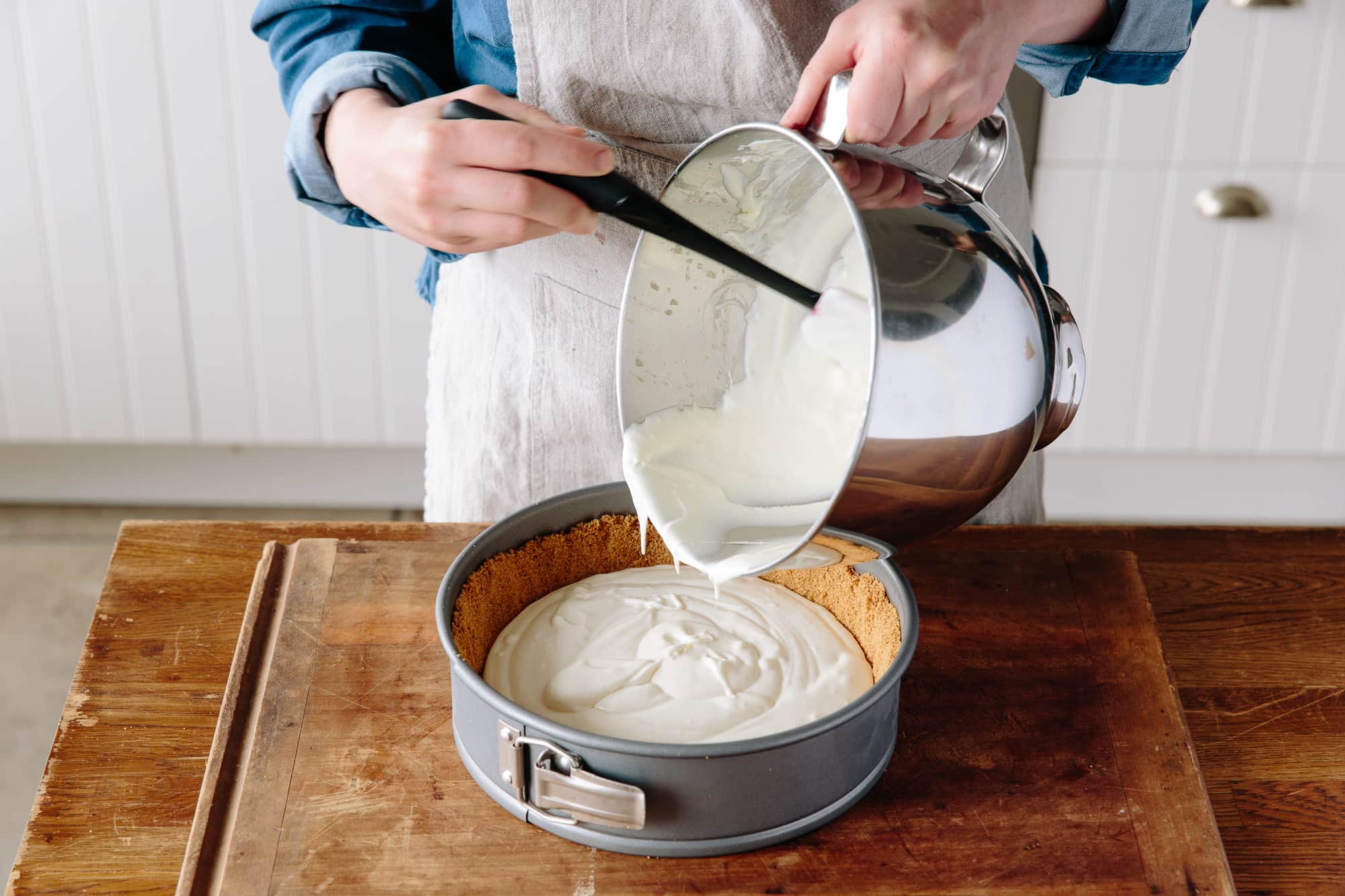 How To Make an Easy No-Bake Cheesecake | Kitchn