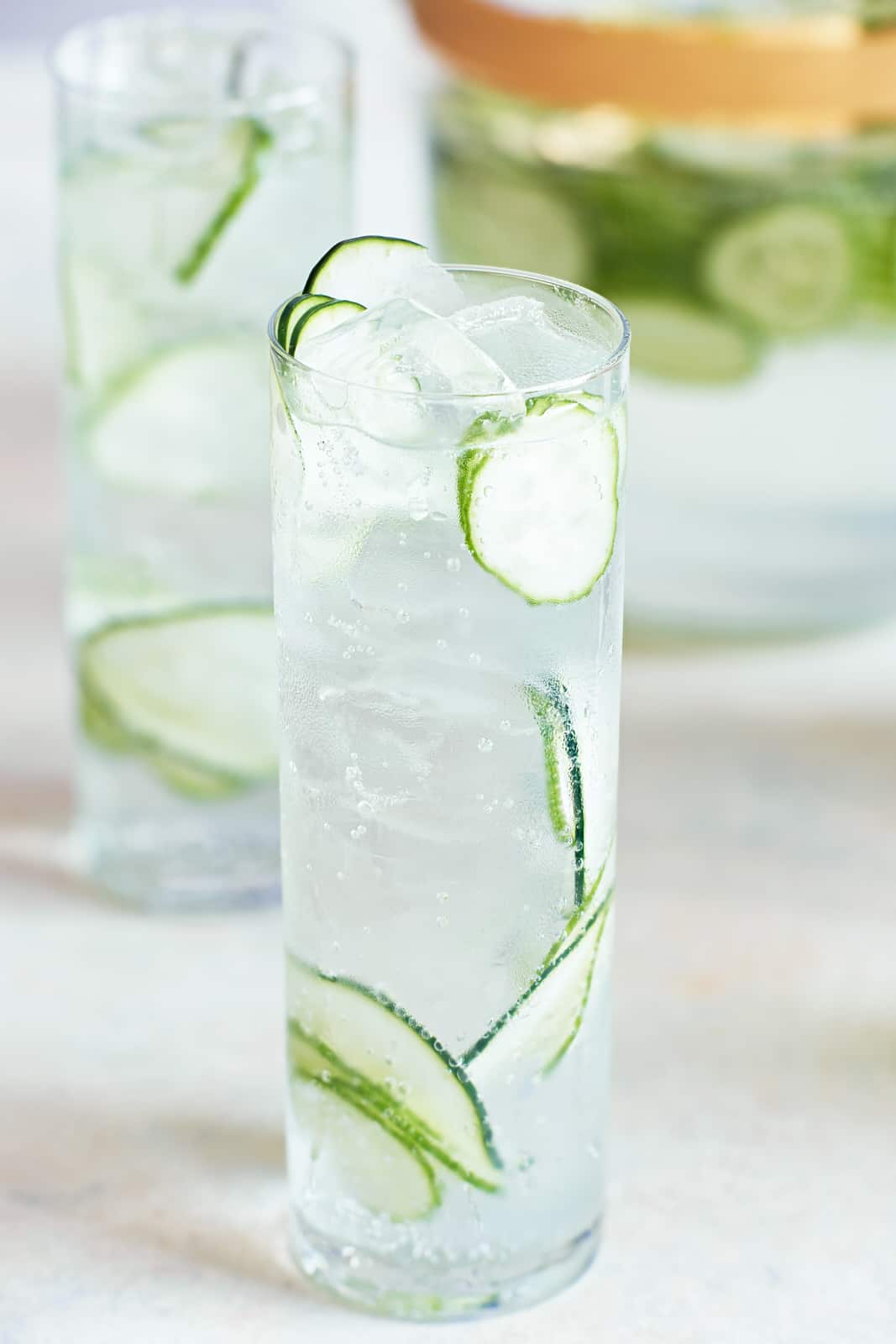 Cucumber Gin and Tonic Pitcher Cocktail | Kitchn
