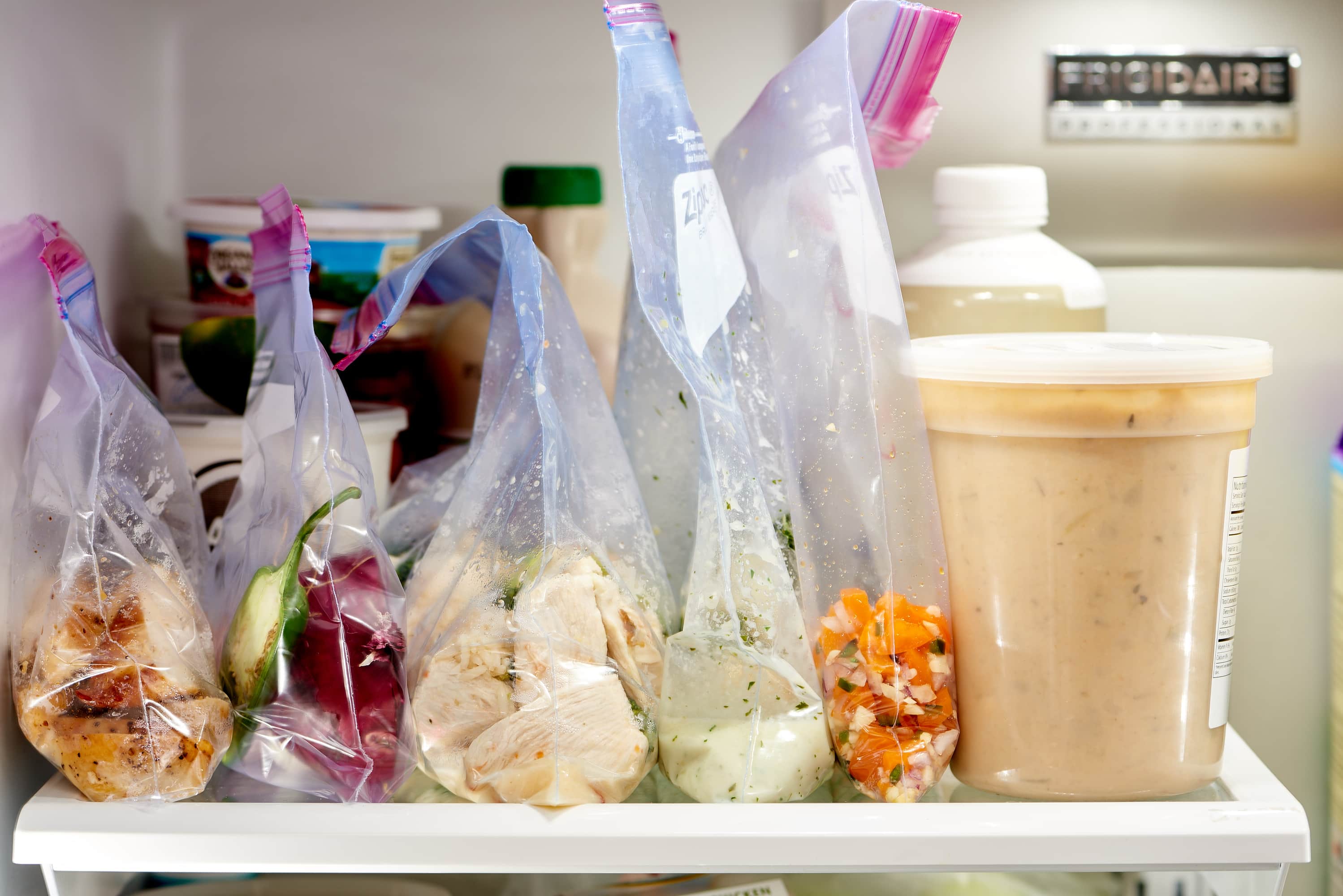 The Storage Bag Trick for Organizing Your Fridge Better Kitchn