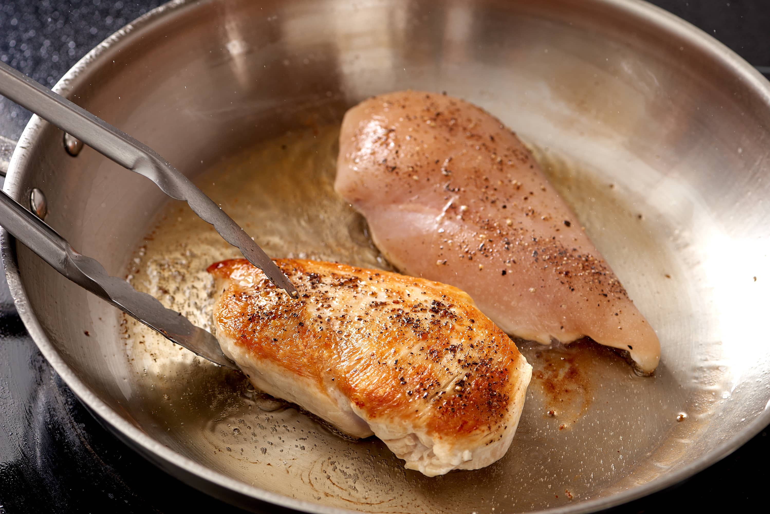 how-to-cook-golden-juicy-chicken-breast-on-the-stove-kitchn