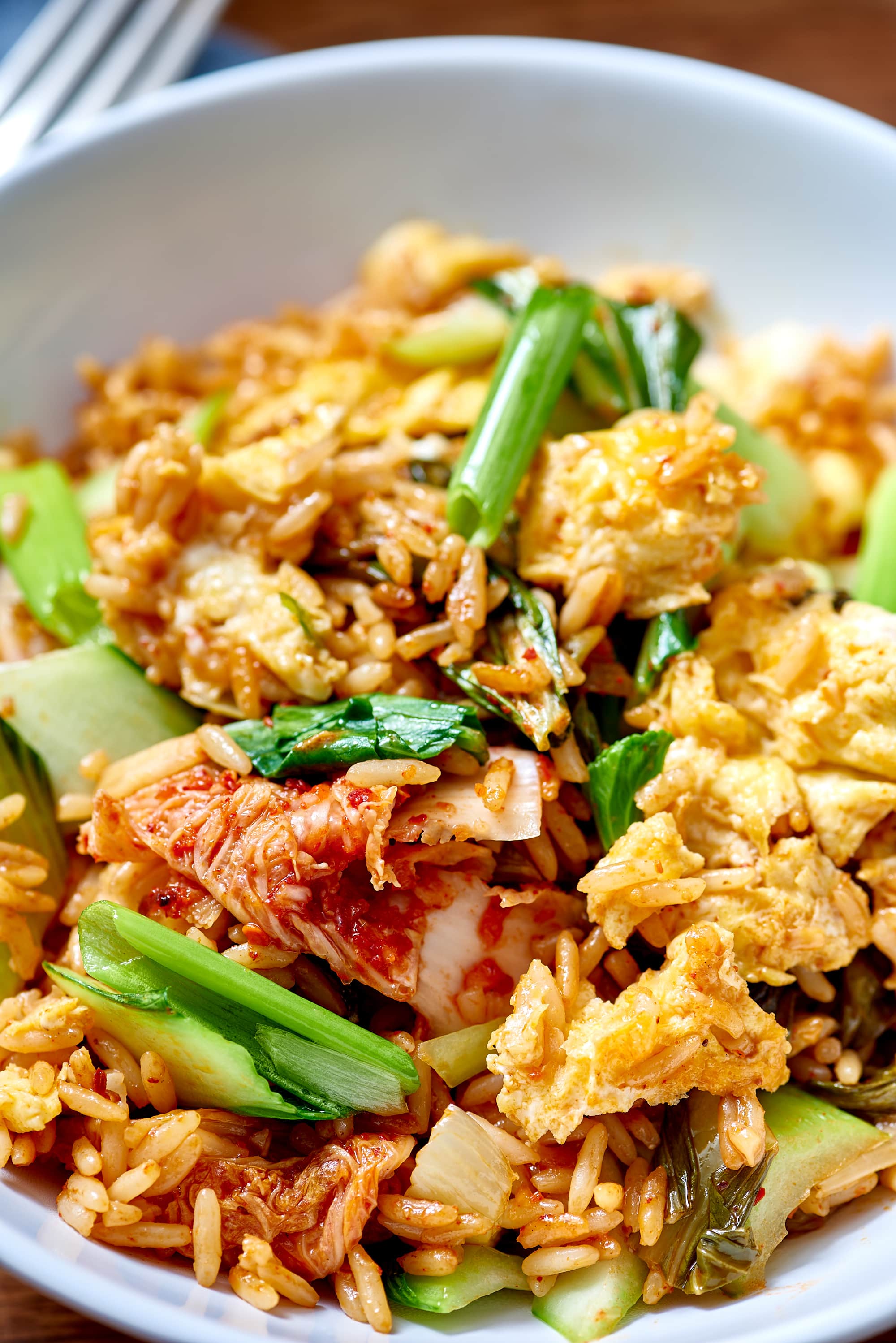Recipe: Kimchi Fried Rice with Extra Greens | Kitchn