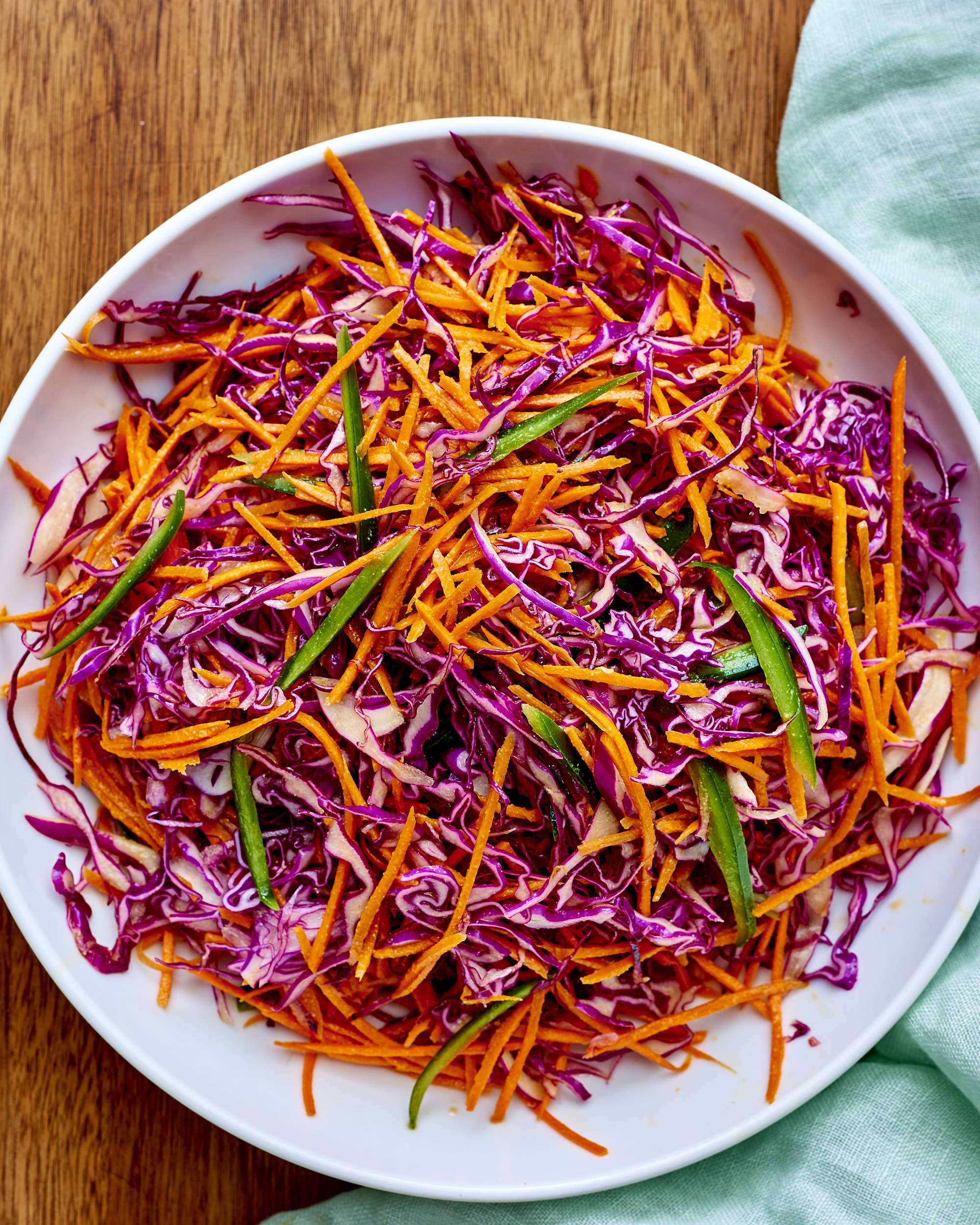 Recipe: Tangy Cabbage and Jalapeño Slaw | Kitchn 