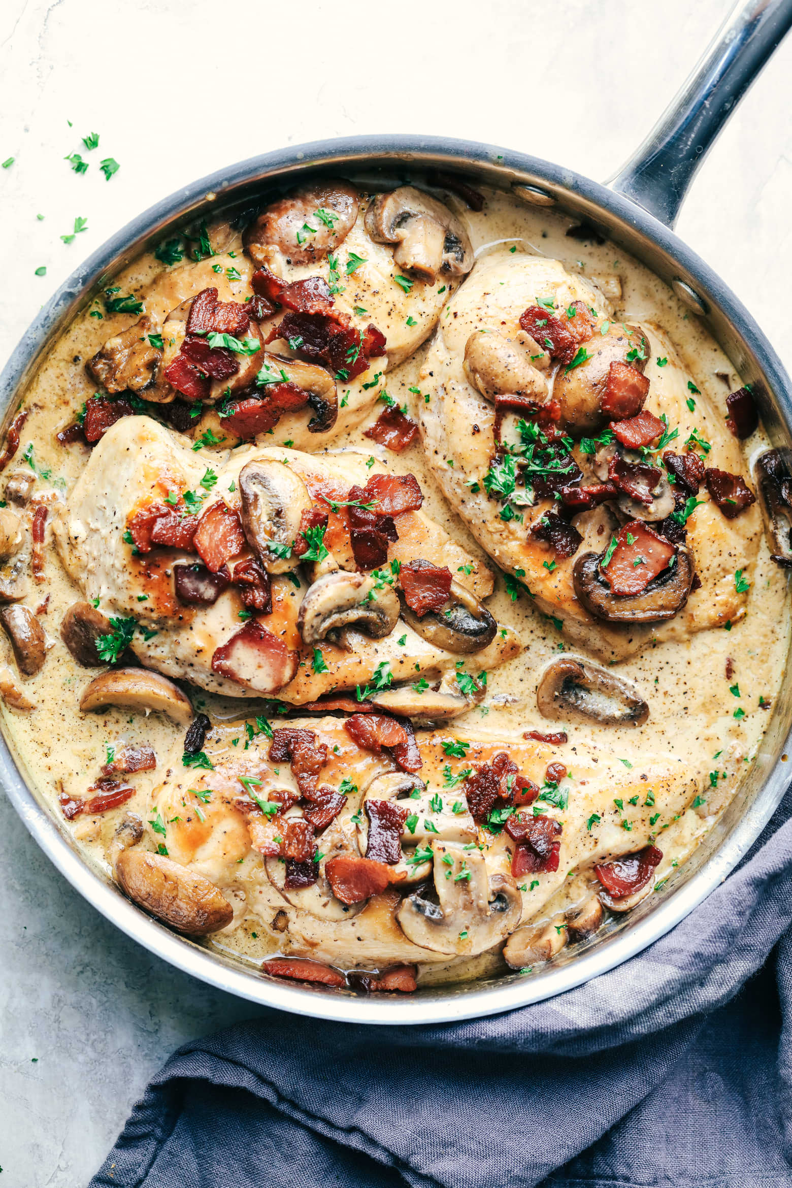 This Creamy Balsamic Mushroom Chicken Is A One Skillet Wonder Kitchn