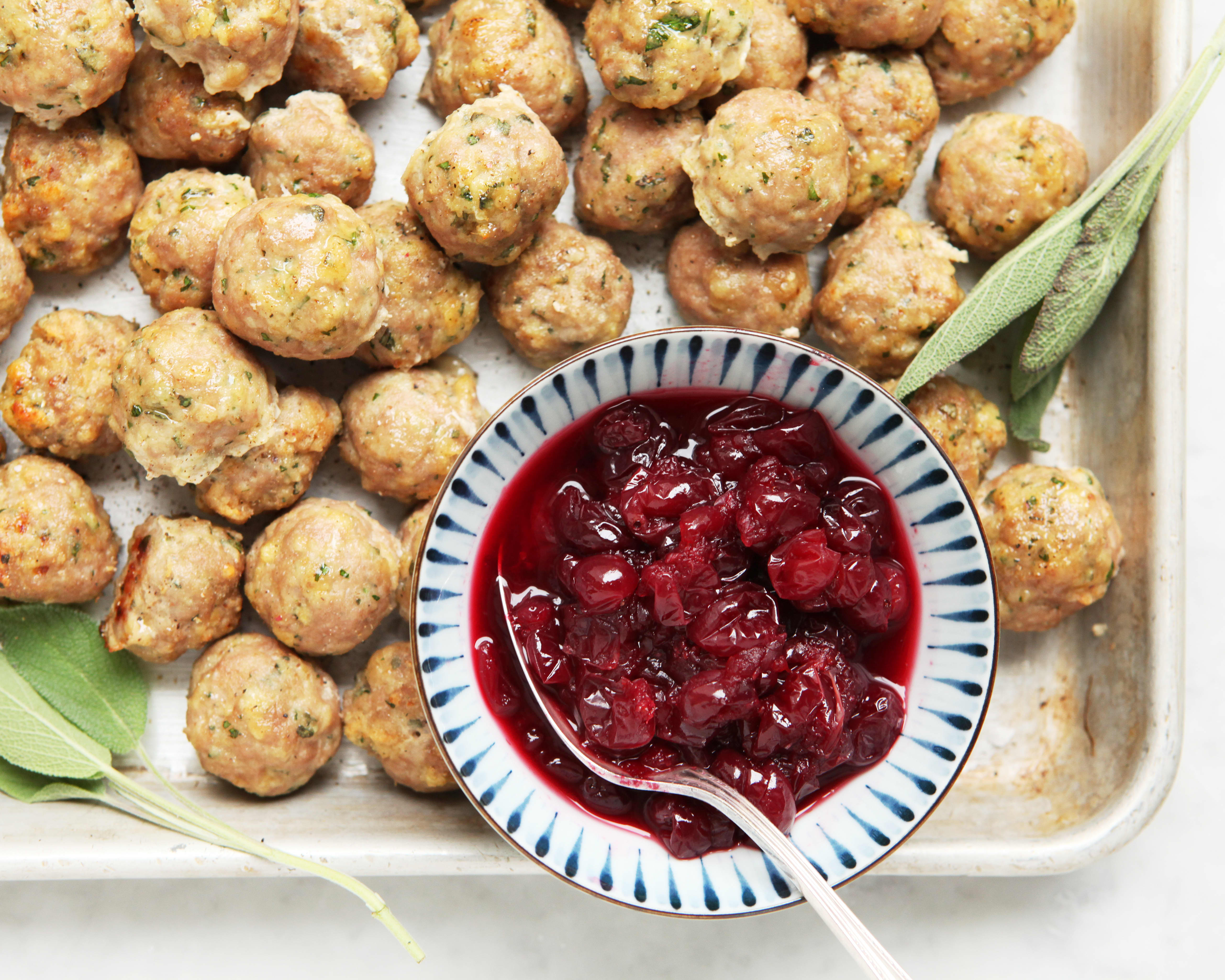 Meatballs with Parsley and Parmesan