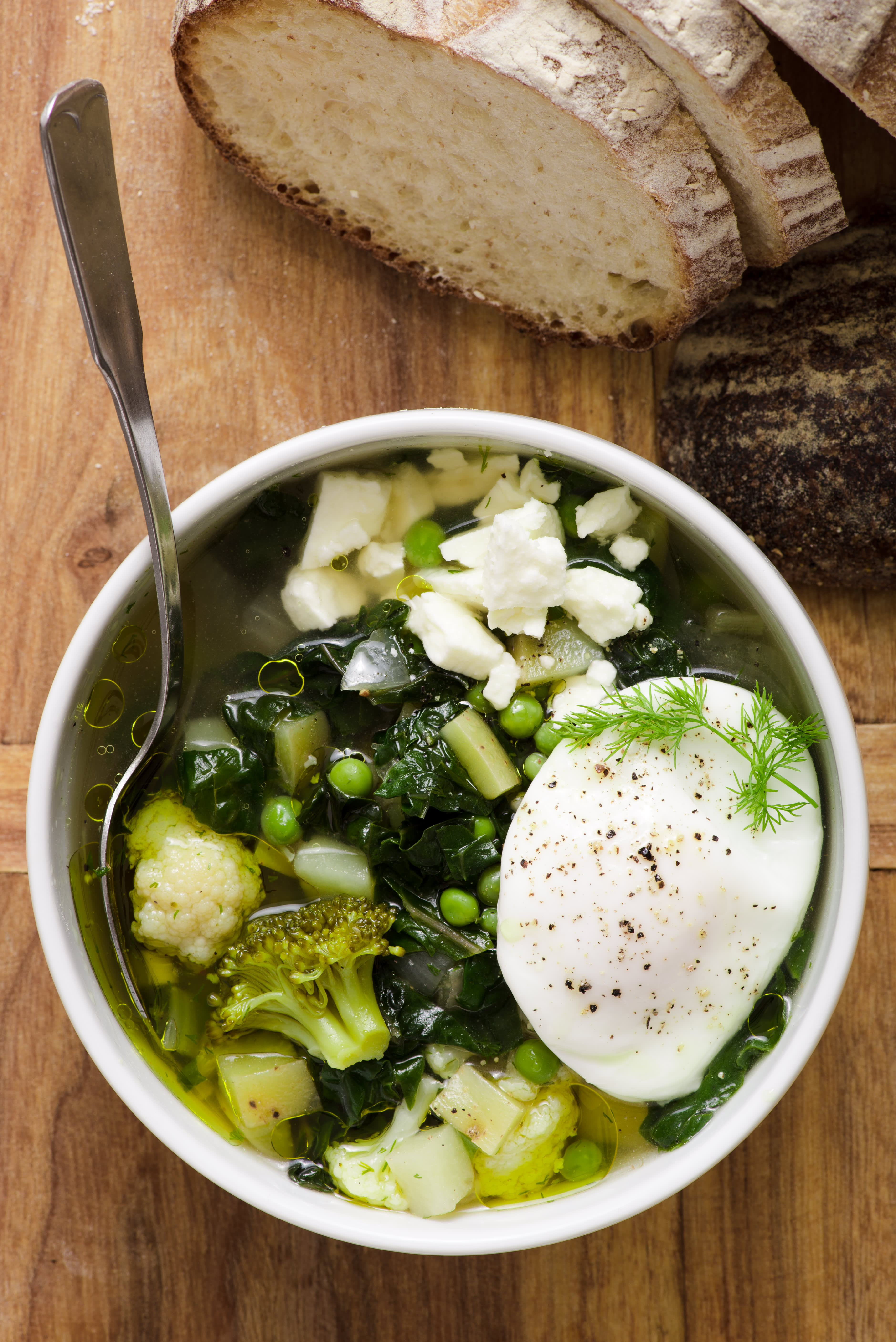 Green Vegetable Slow Cooker Soup | Kitchn