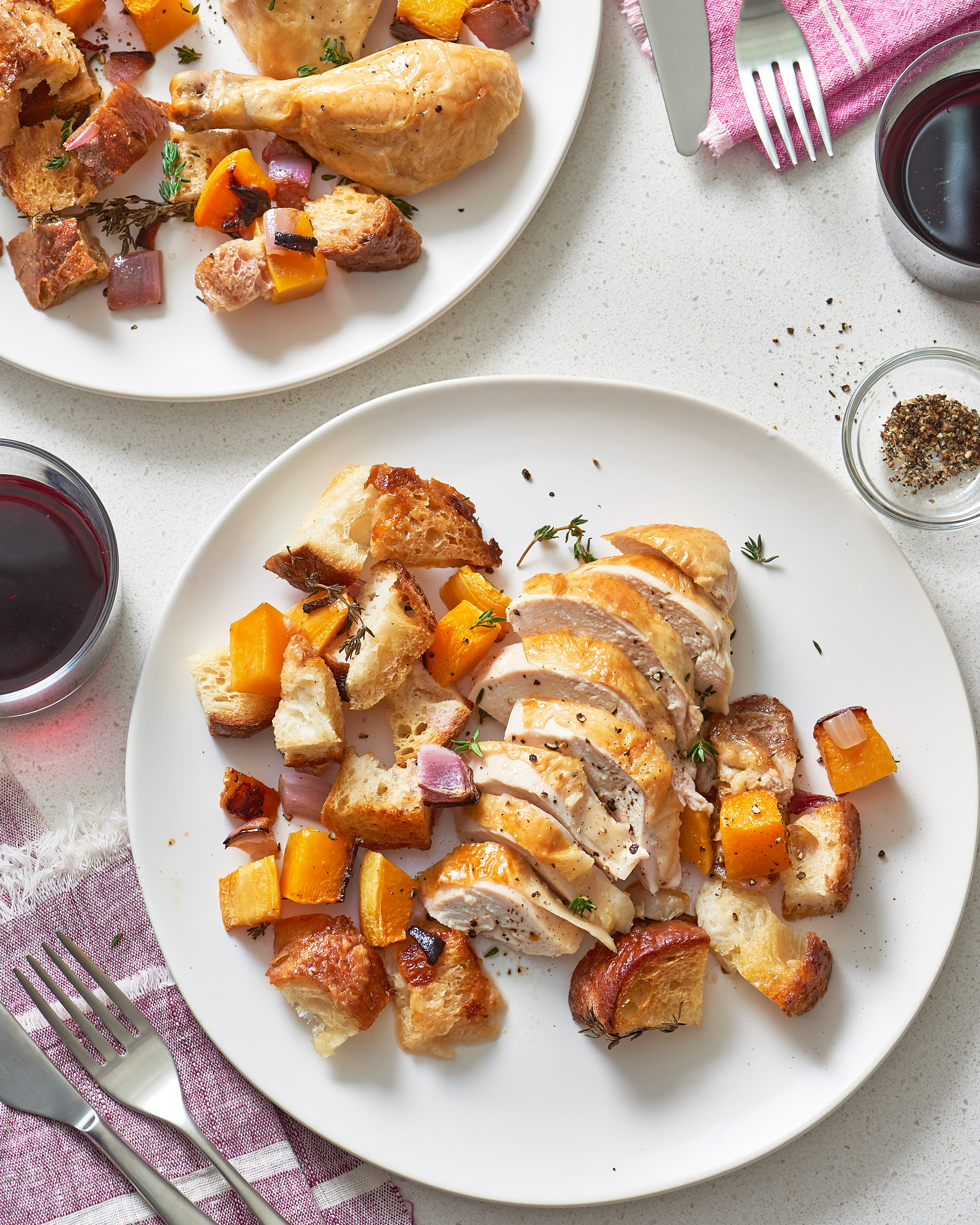 A Whole Roasted Chicken Dinner in a Dutch Oven Kitchn