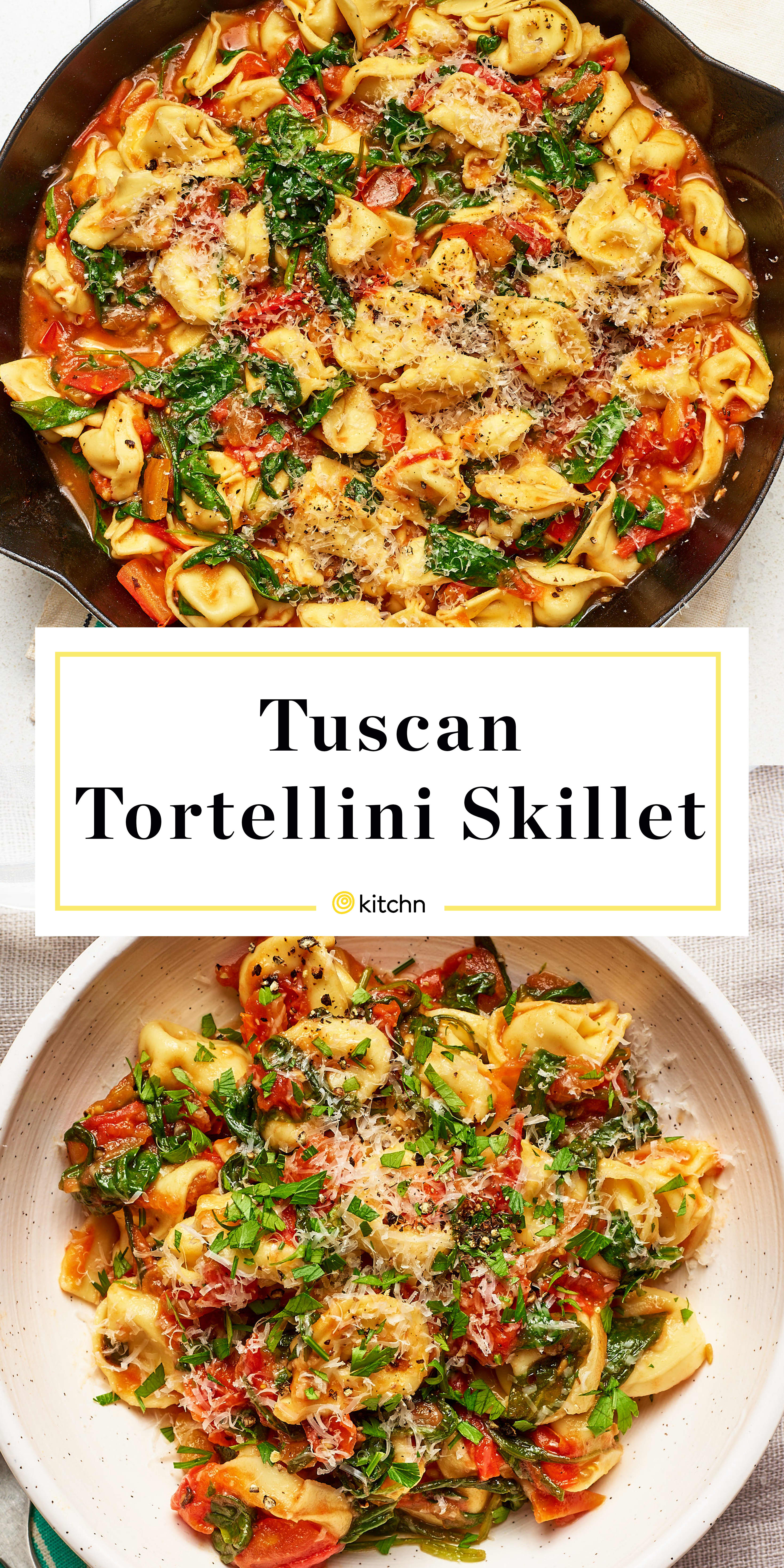 Recipe: Tuscan Tortellini Skillet | Kitchn