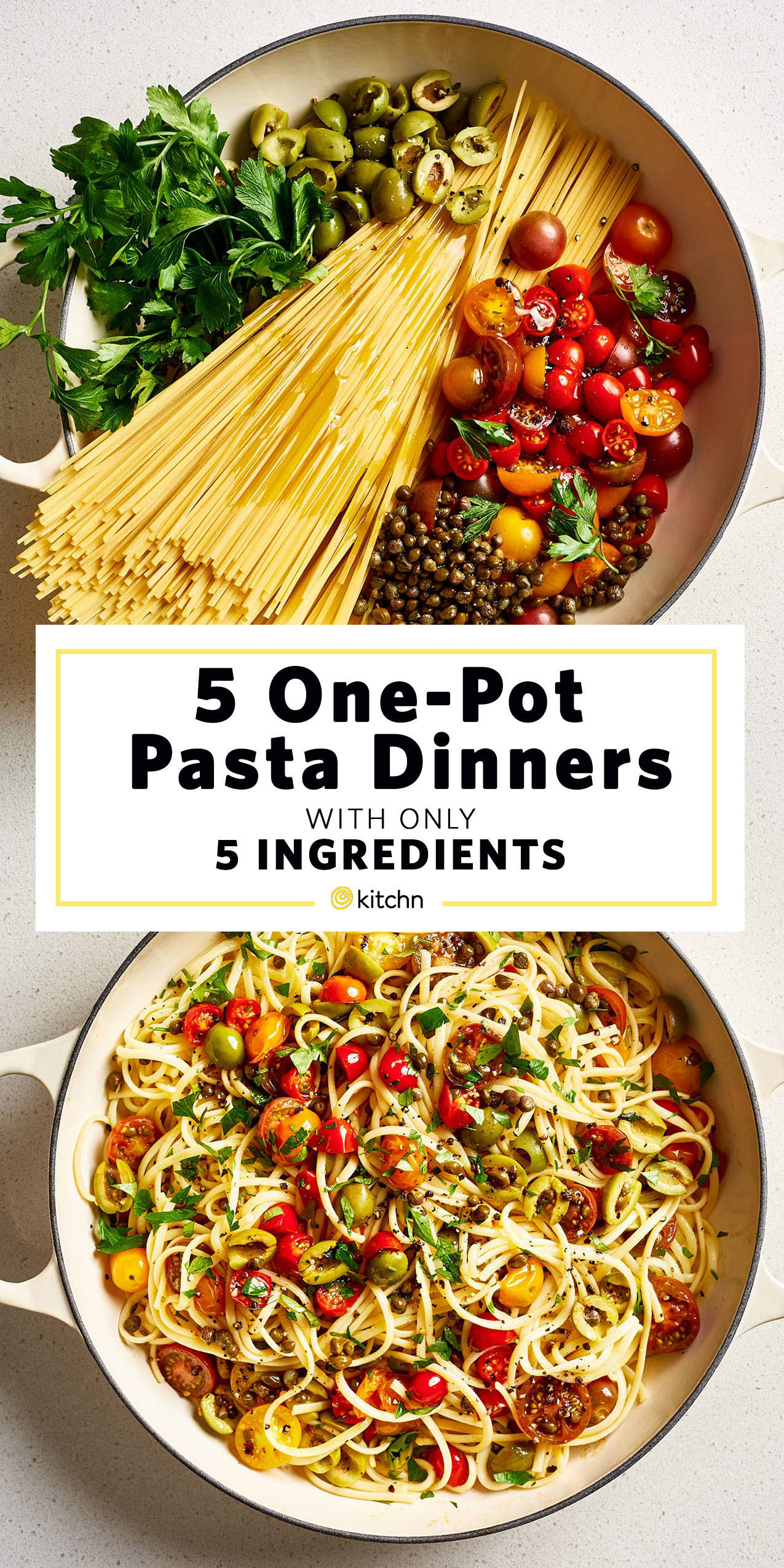 These Magical One-Pot Pasta Recipes Only Need 5 Ingredients and a
