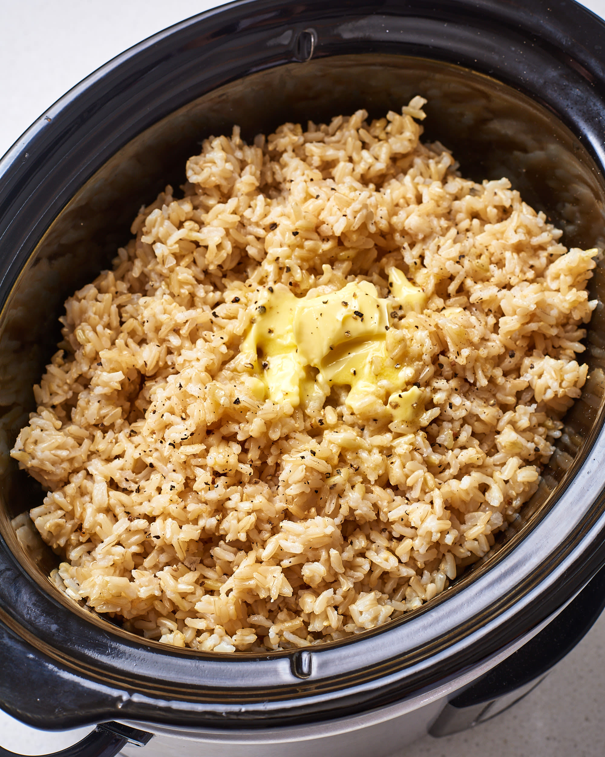 Easy Slow Cooker Brown Rice Kitchn