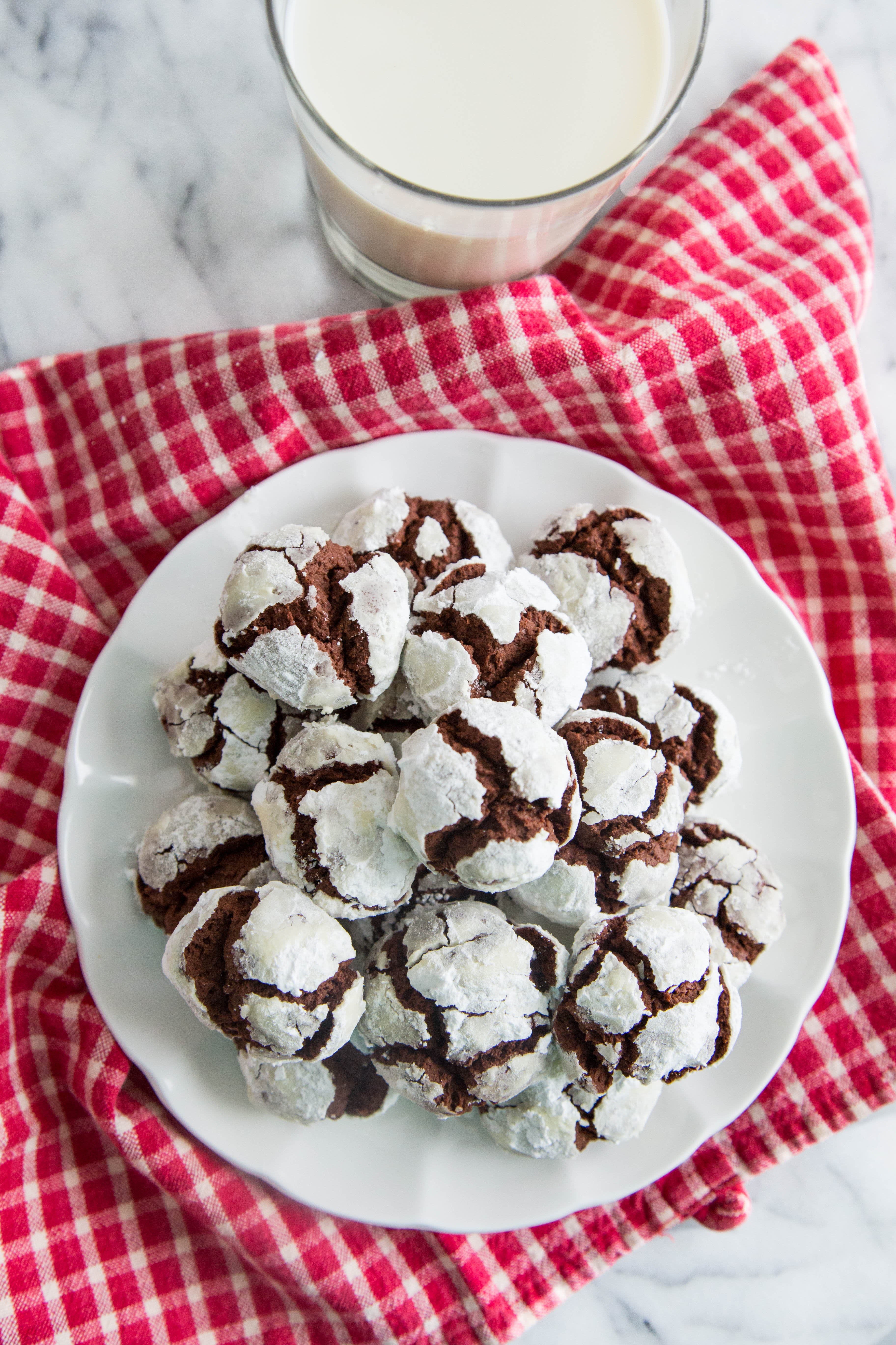 Chocolate Crinkle Cookies Kitchn