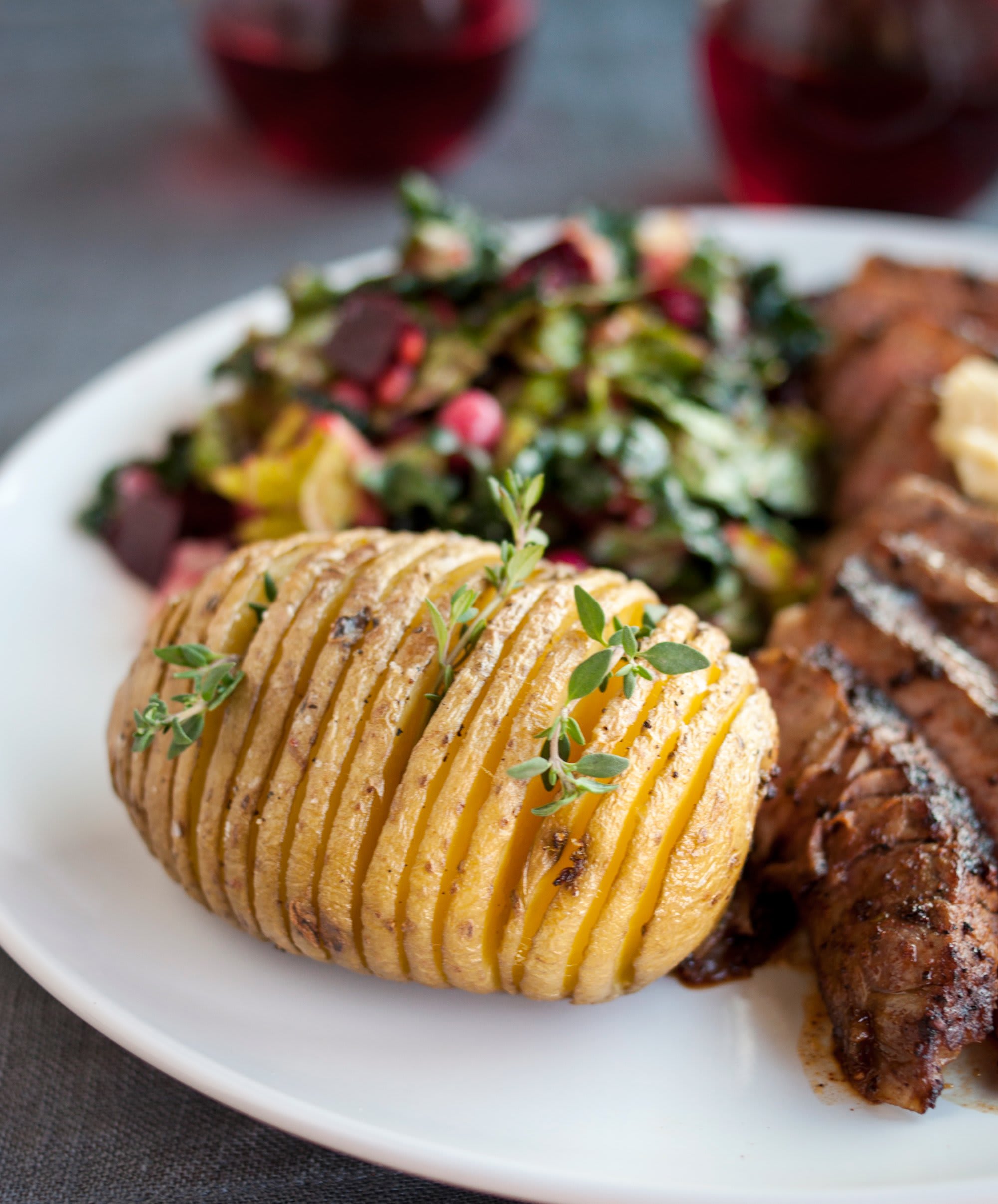 rack of lamb side dishes