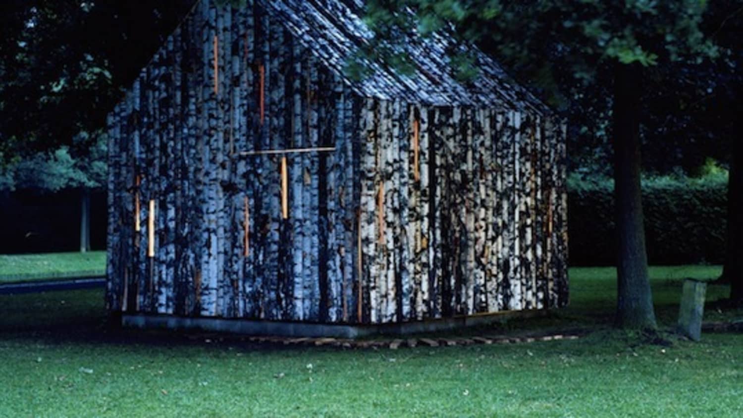Cozy Living Finnish Birch Tree Cabin Apartment Therapy