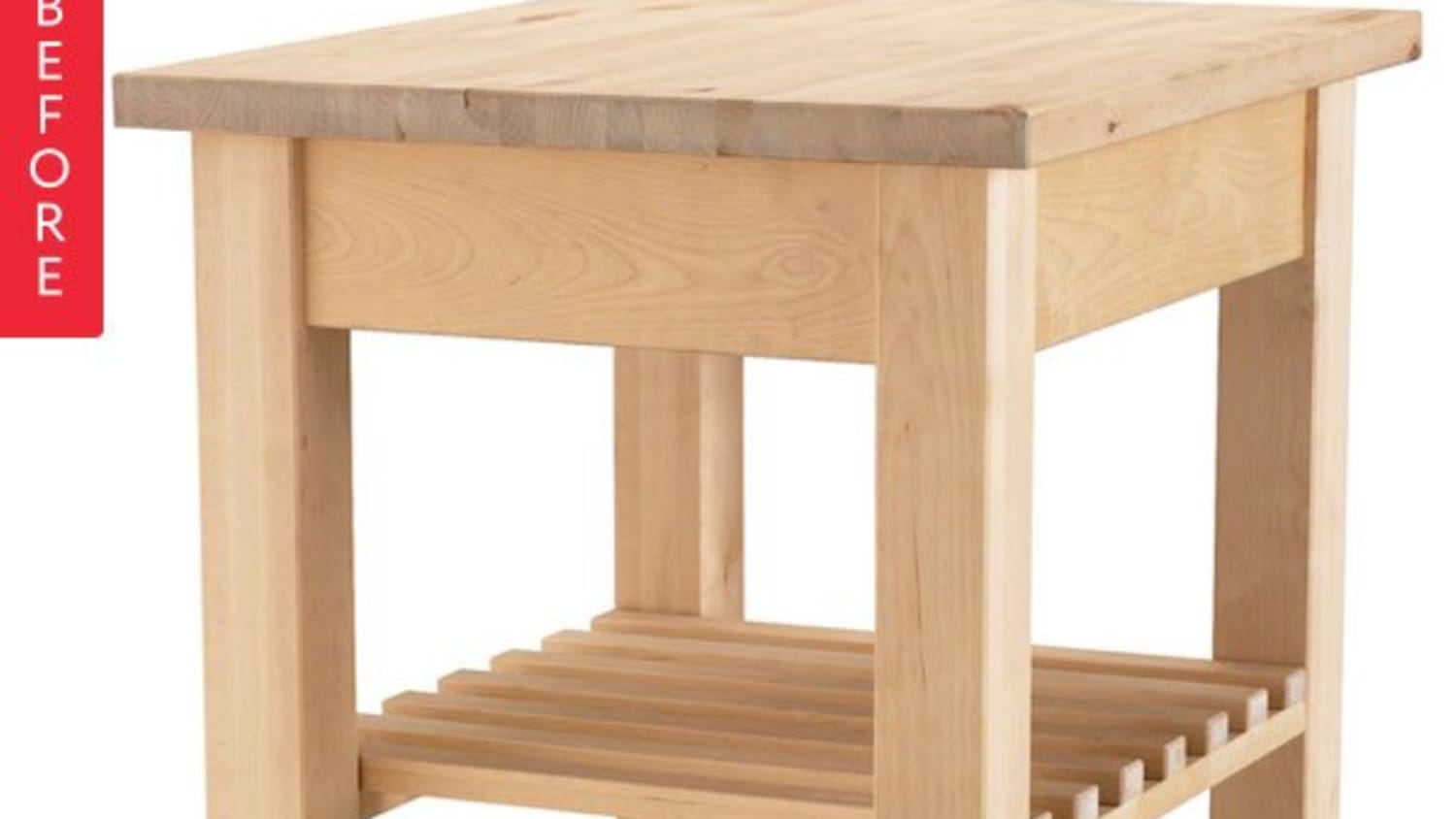 Before After Ikea Bekvam Cart Gets A Makeover Apartment Therapy