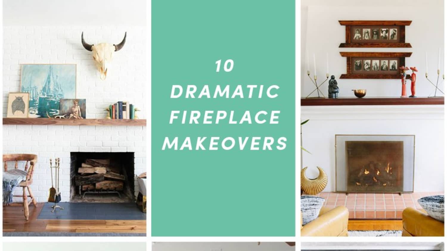 Before After 10 Dramatic Fireplace Makeovers Apartment Therapy