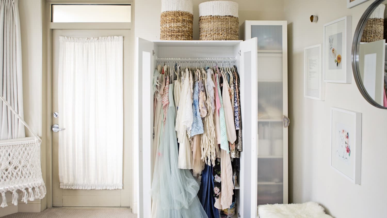 How To Create A Closet In A Small Space Apartment Therapy