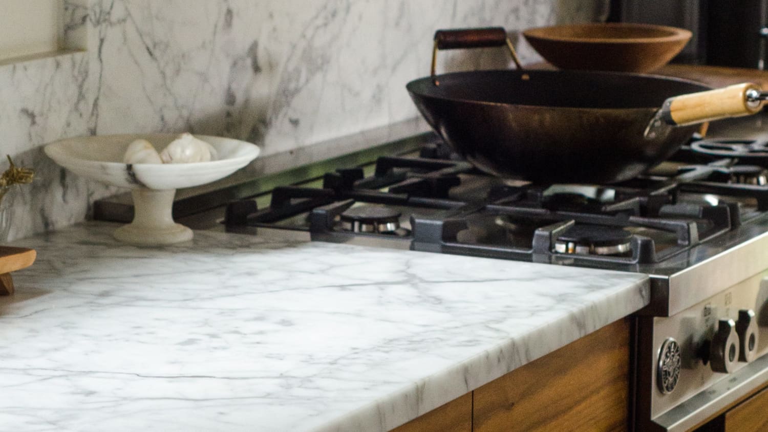 Here S What An Etch On A Marble Countertop Actually Looks Like