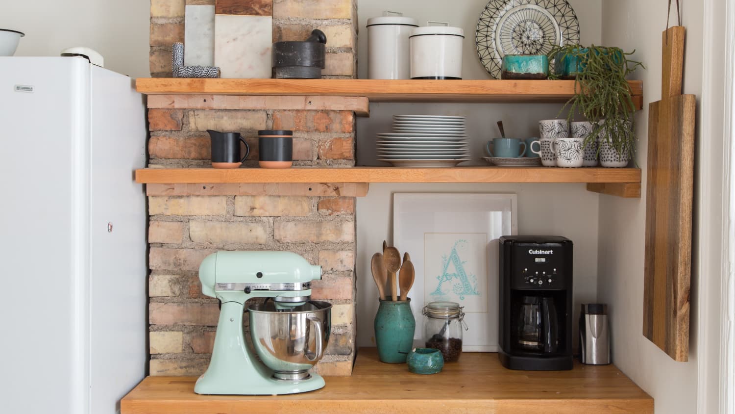 10 Snazzy Ways To Organize And Store Small Appliances Kitchn
