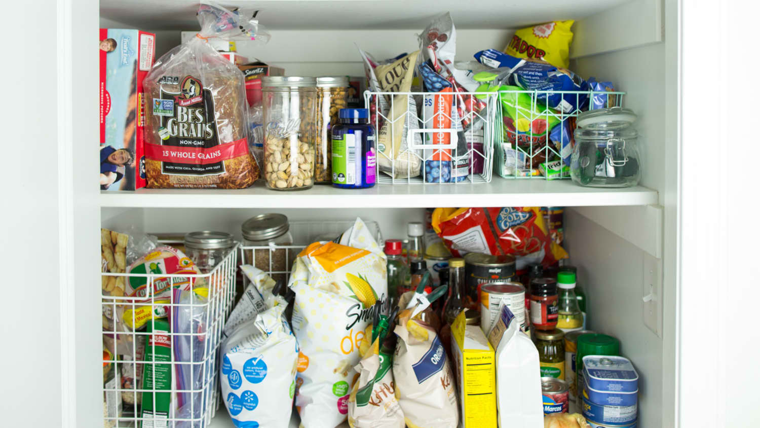 7 Tips For Organizing The Top Shelves Of Your Pantry Kitchn