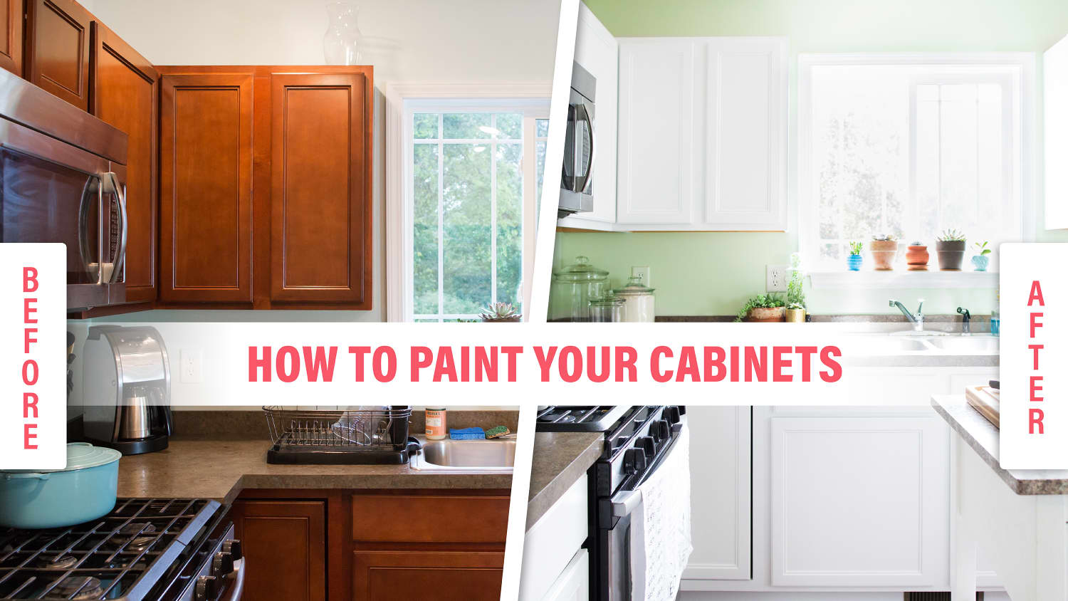 How To Paint Wood Kitchen Cabinets With White Paint Kitchn