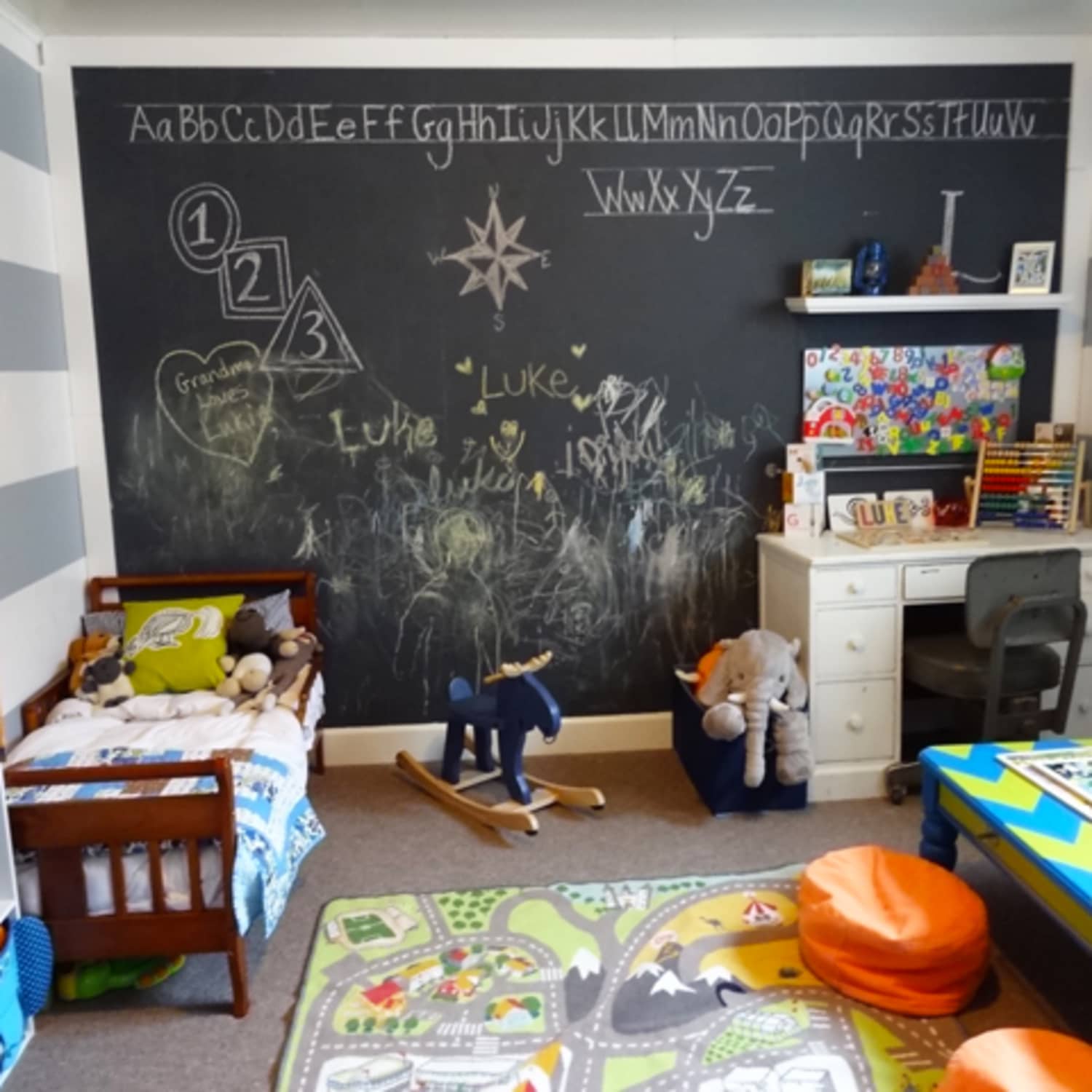 Luke S Revamped Room Apartment Therapy