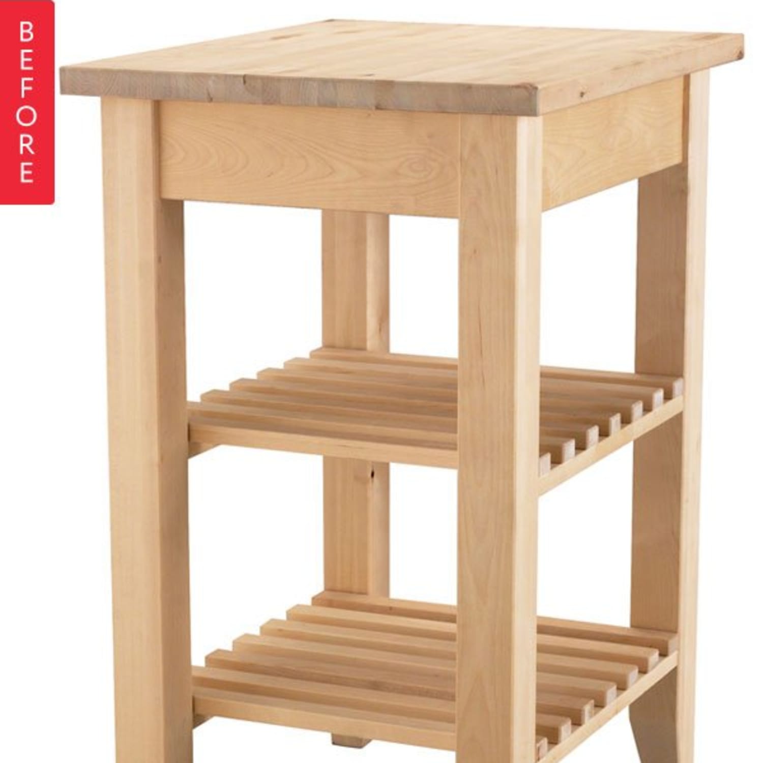 Before After Ikea Bekvam Cart Gets A Makeover Apartment Therapy