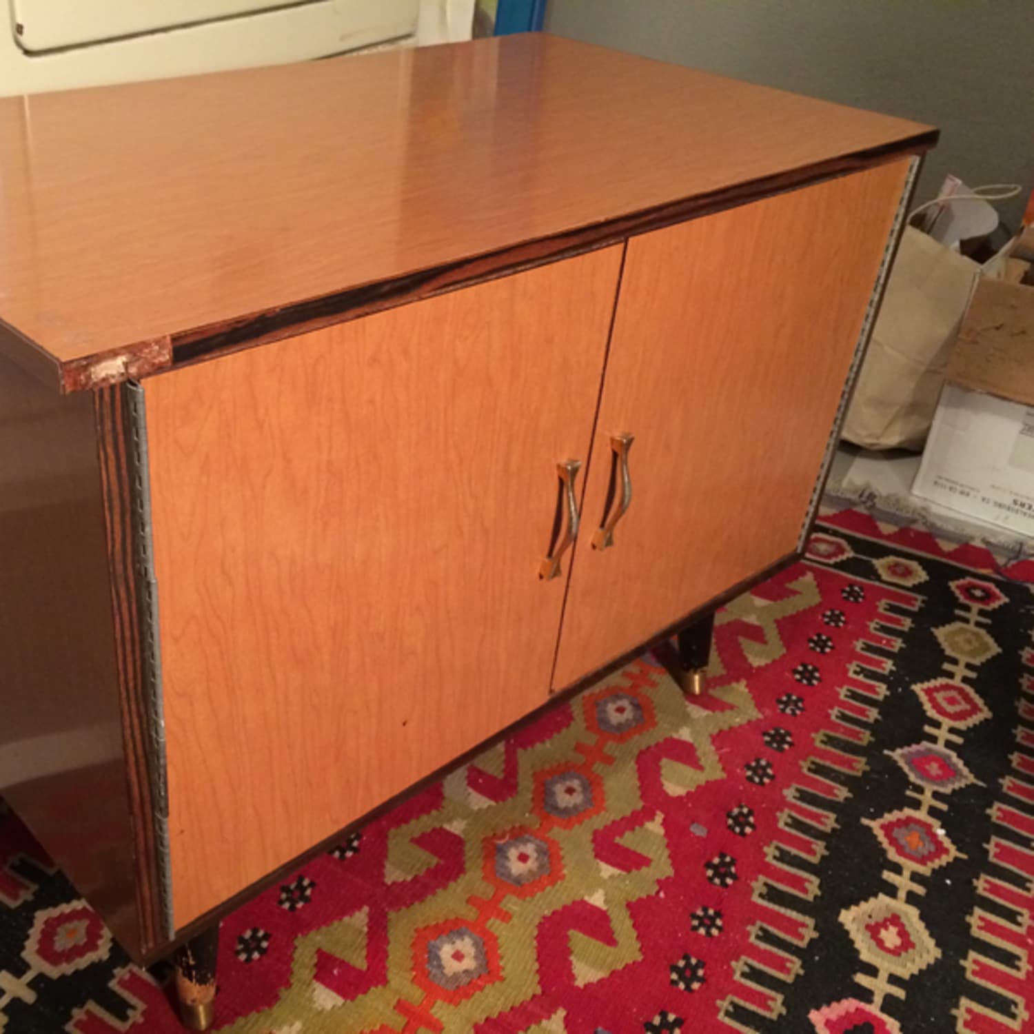 Before After Craigslist Cabinet Turned Cat Box