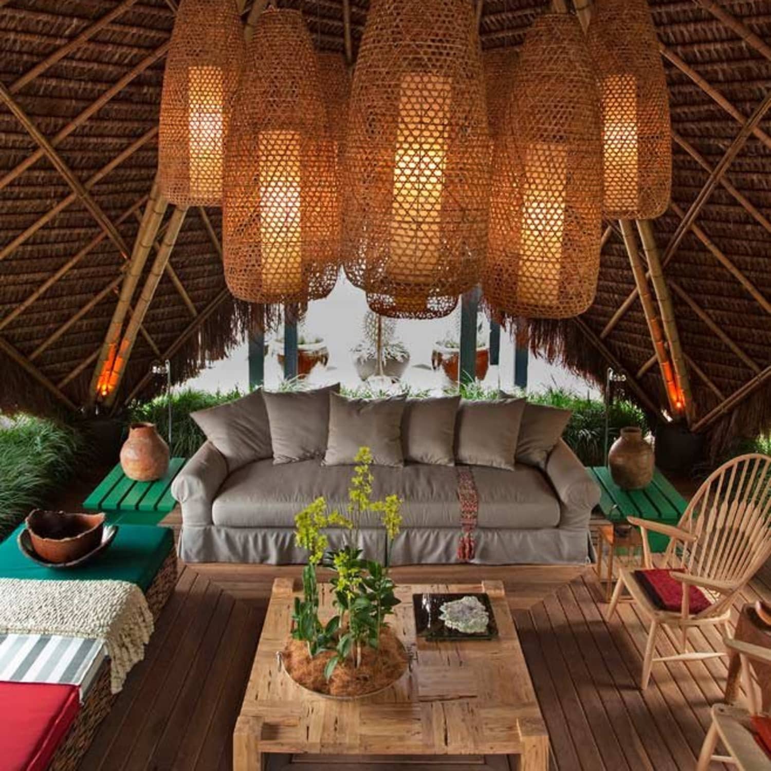 Backyard Tiki Huts Apartment Therapy