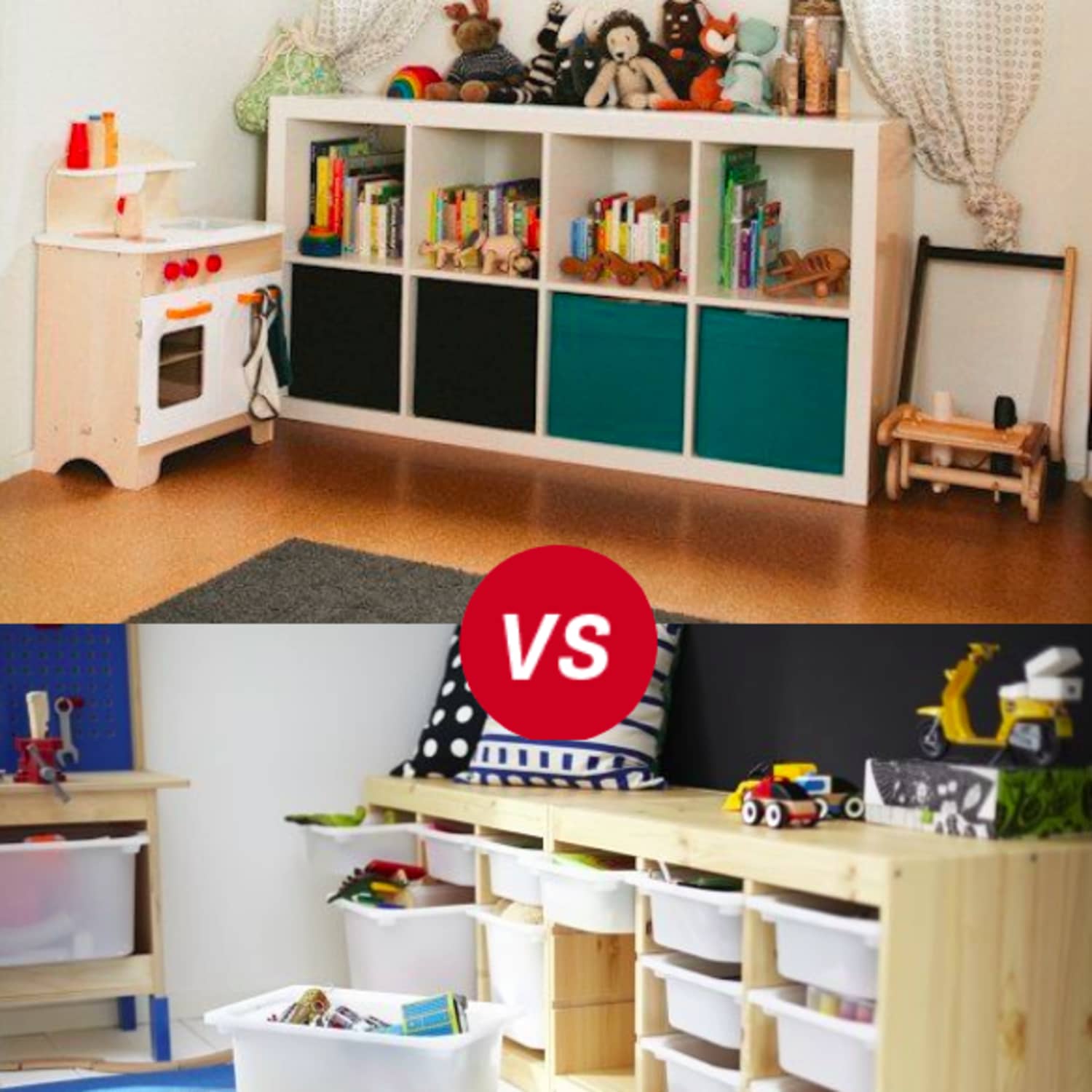 Kids Room Throwdown Trofast Vs Kallax Expedit Apartment Therapy
