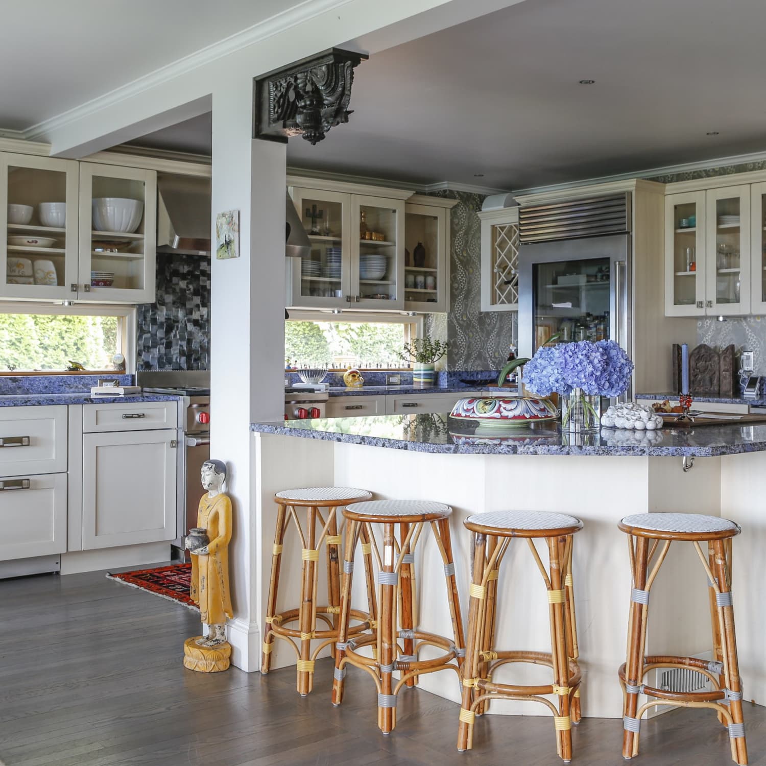 Considering Blue Bahia Granite Let These Interiors Sway You