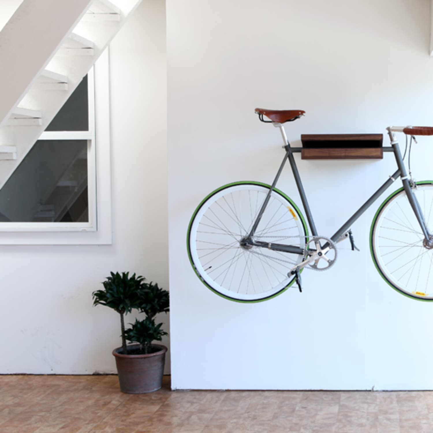 11 Space Saving Indoor Bike Storage Solutions Apartment Therapy