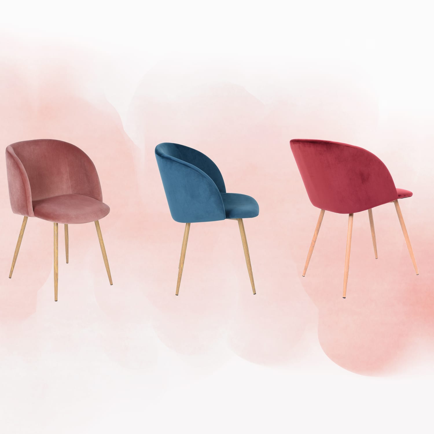 People Are Obsessed With These Bargain Velvet Dining