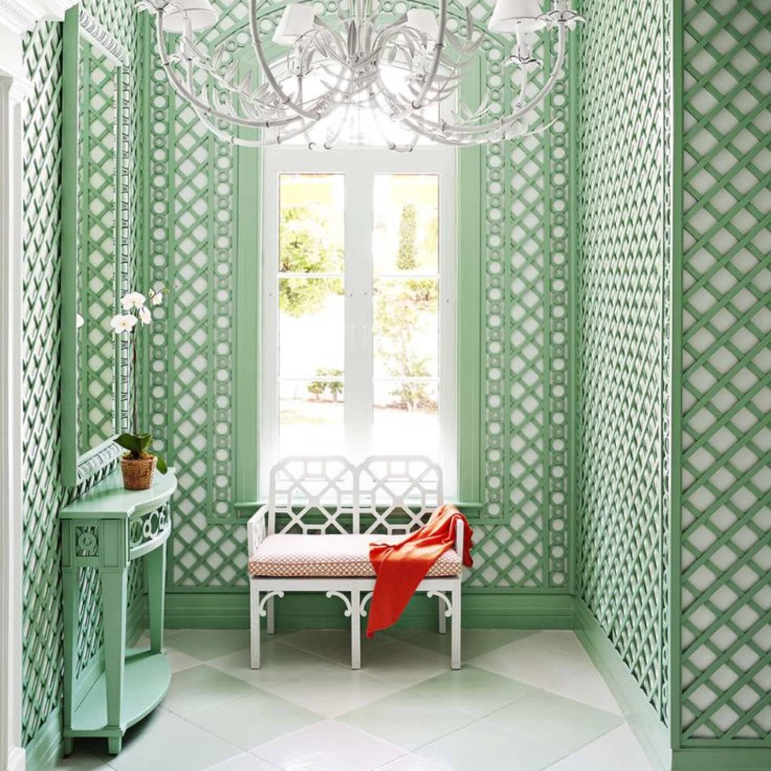 Lattice Interior Walls Are Making A Comeback Apartment Therapy