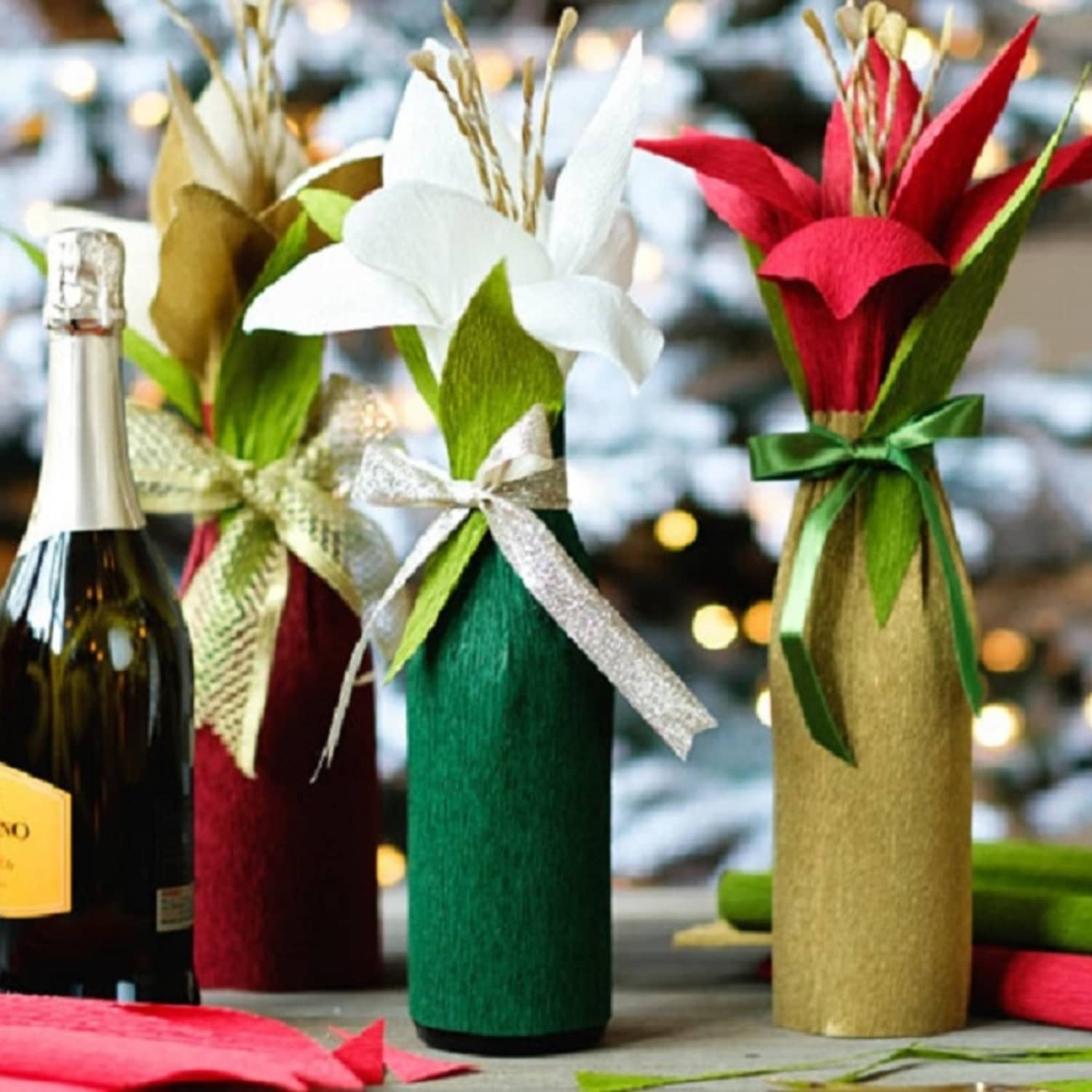 Ways To Wrap A Wine Bottle Apartment Therapy