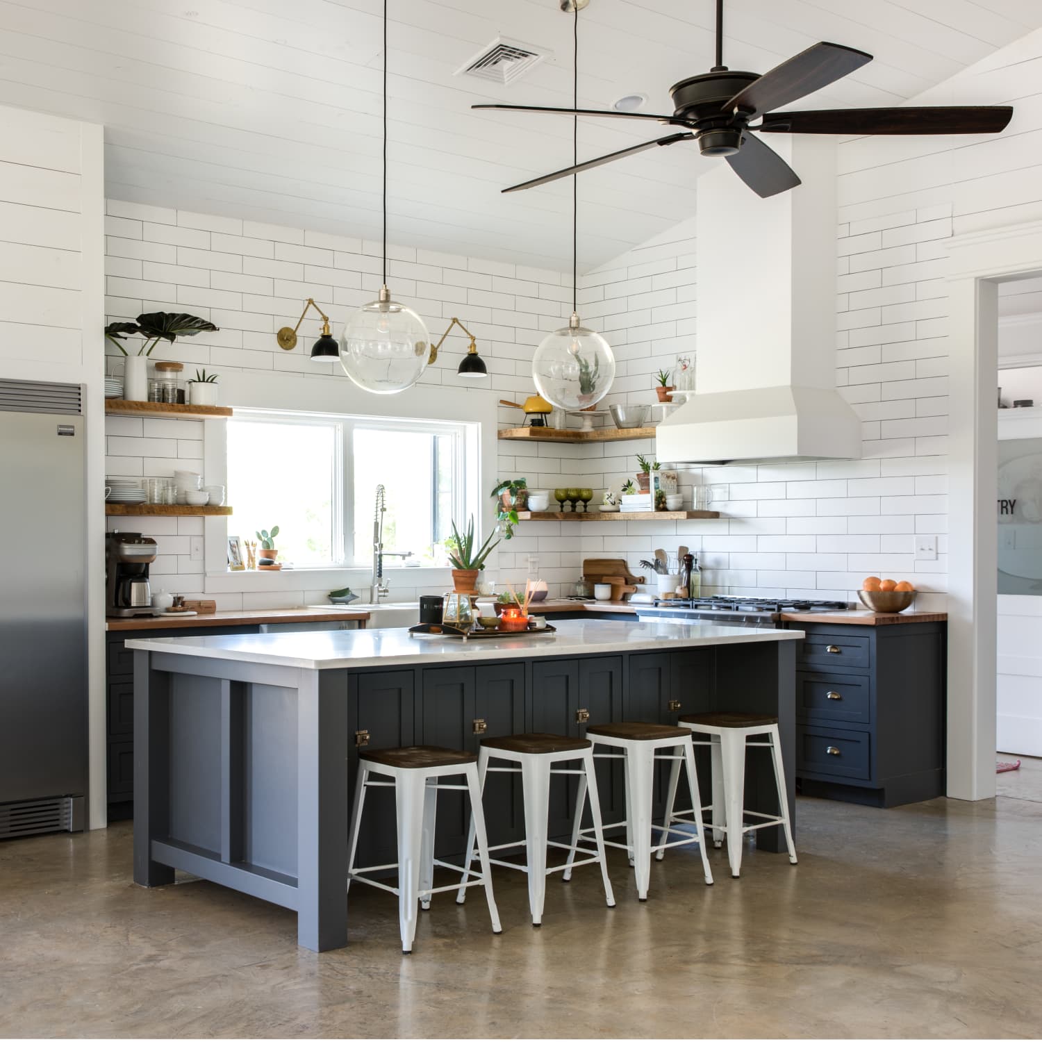 Kitchen Design L Shape Layout With Island Apartment Therapy