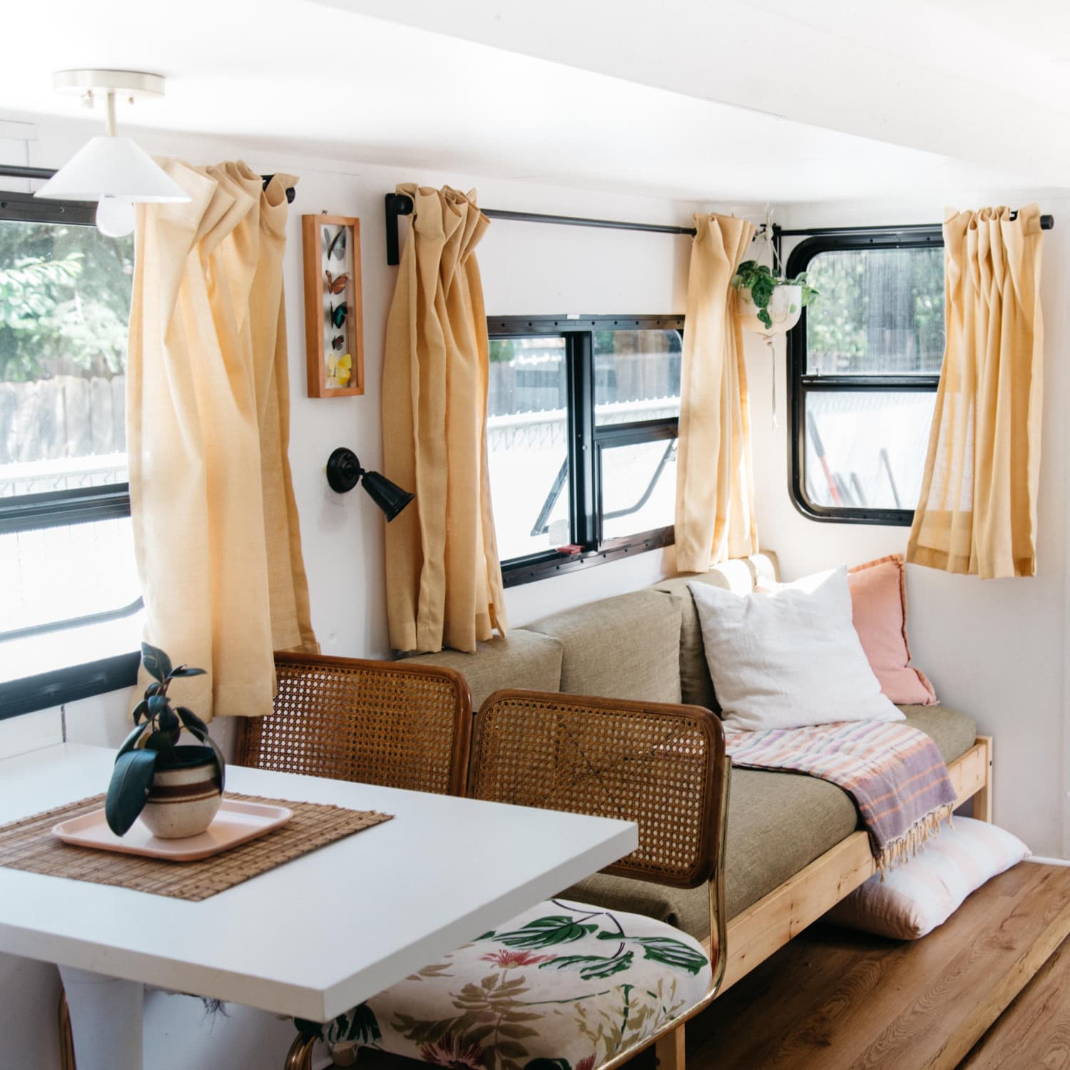 Tour A Tiny Home Rv Remodeled Fifth Wheel Trailer Apartment Therapy