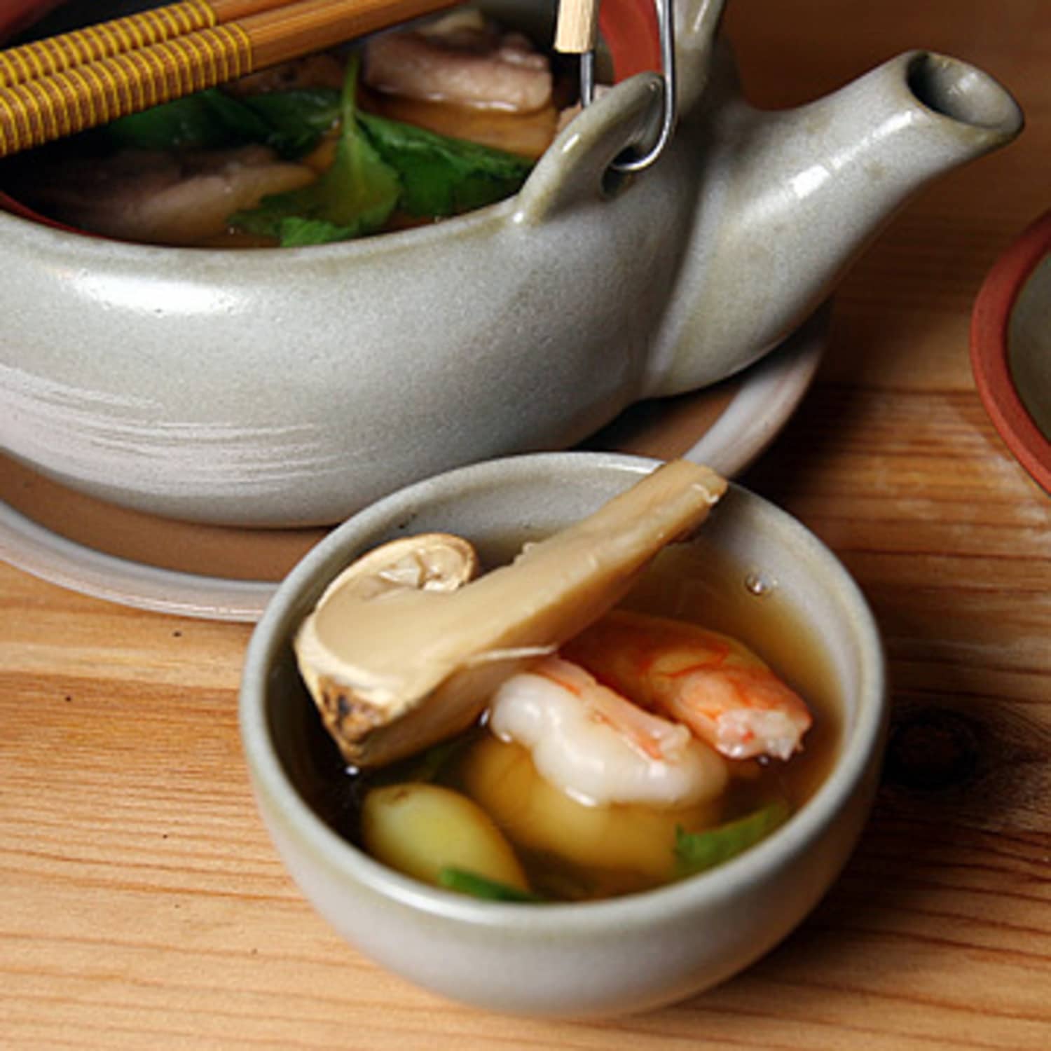 Cooking Japanese Matsutake Dobin Mushi Kitchn