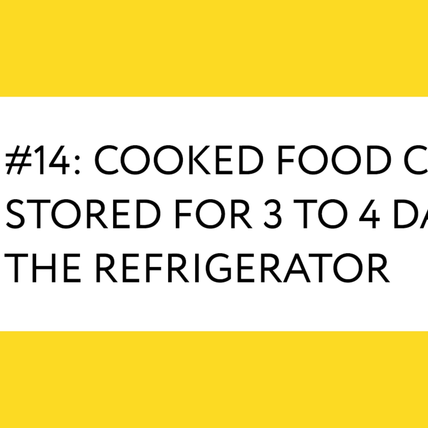 Shelf Life Of Food Refrigerator Freezer Storage Chart