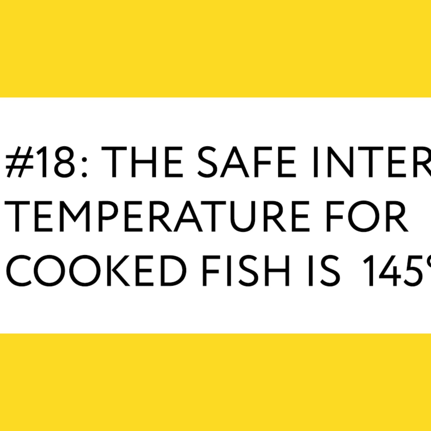 Seafood Temperature Cooking Chart