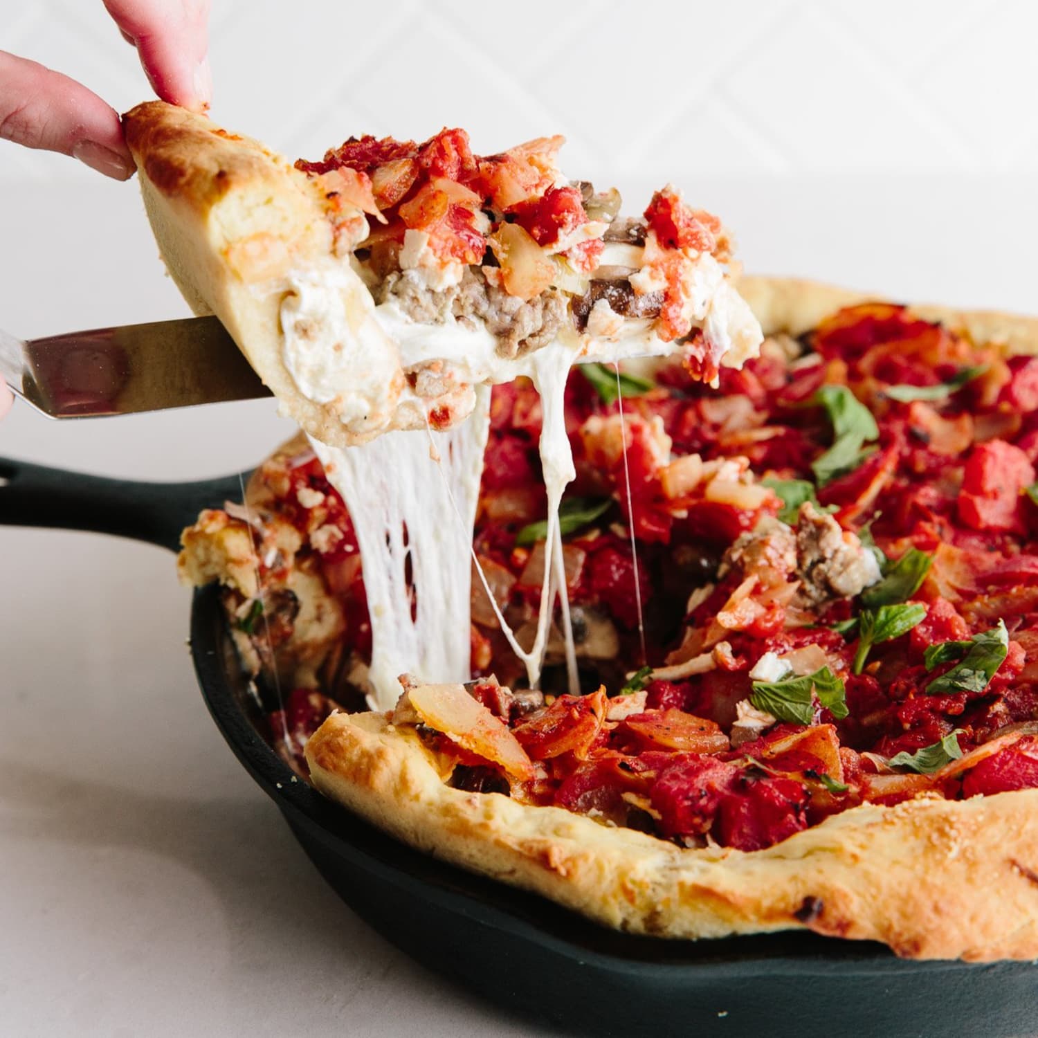 The History Of Chicago Deep Dish Pizza Kitchn - 