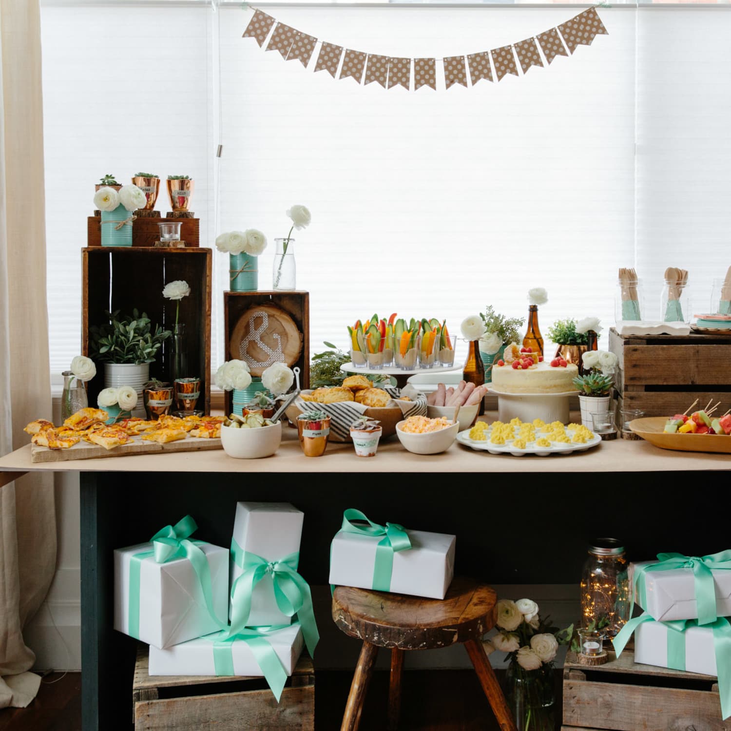 Rustic Bridal Shower Ideas Menu Kitchn