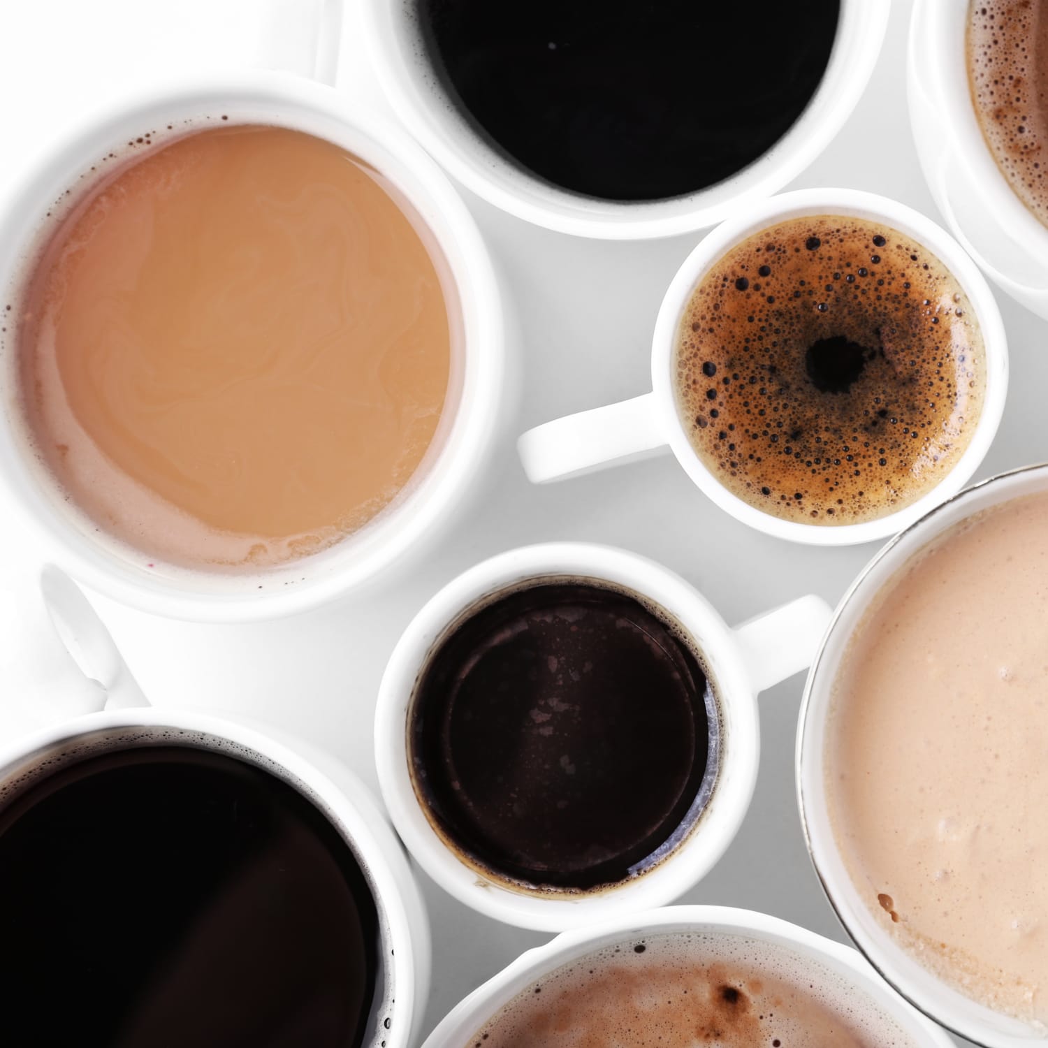 Coffee Cream Color Chart