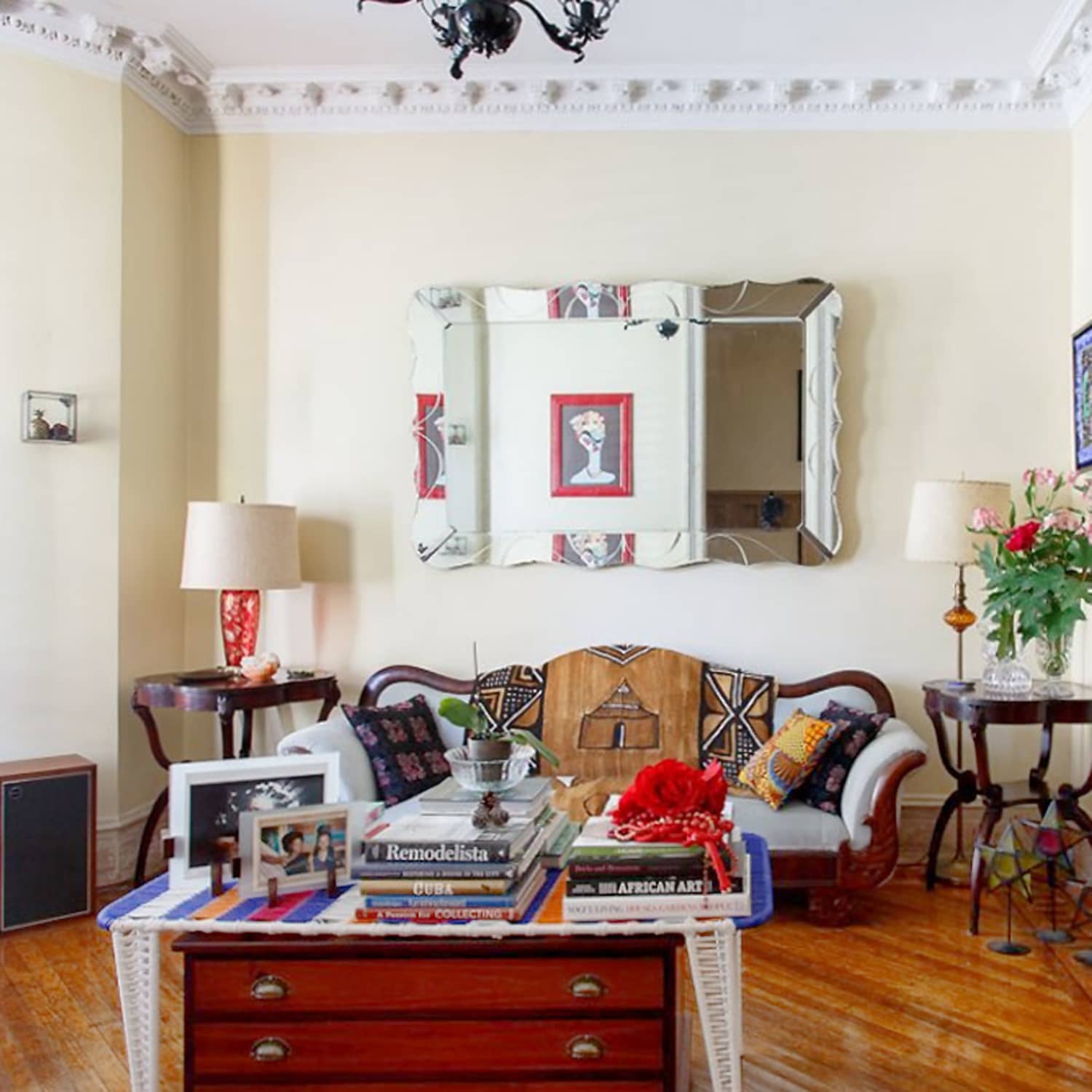 House Tour A Global Eclectic Brooklyn Paradise Apartment Therapy Sey Janluk S Globally Eclectic Brooklyn Paradise