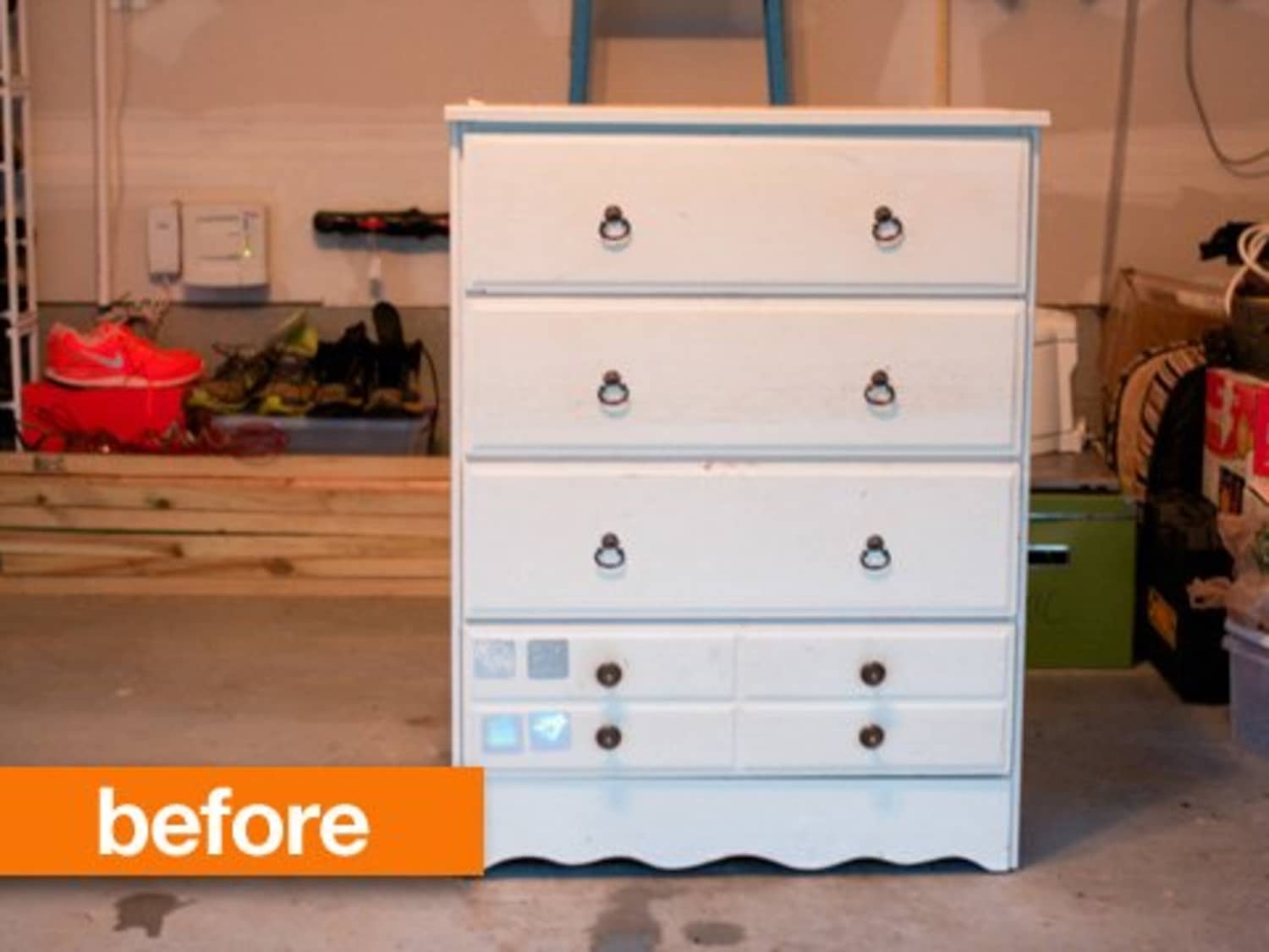 Before After An Old Dresser For A New Nursery Apartment Therapy