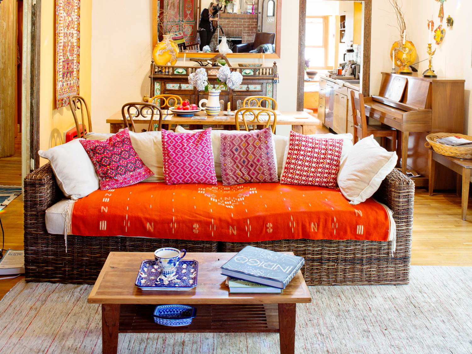 Practical Decorating Mitigate Messes With Blankets On The Sofa