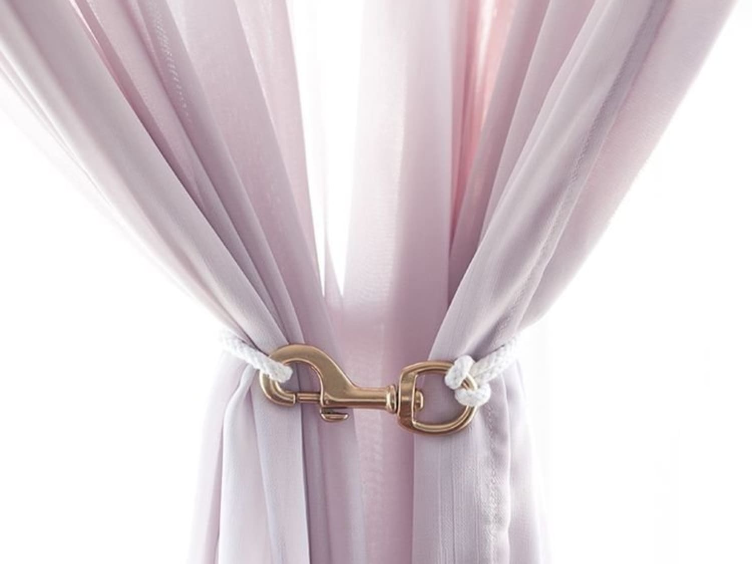 Make It 5 Diy Curtain Tie Backs Apartment Therapy