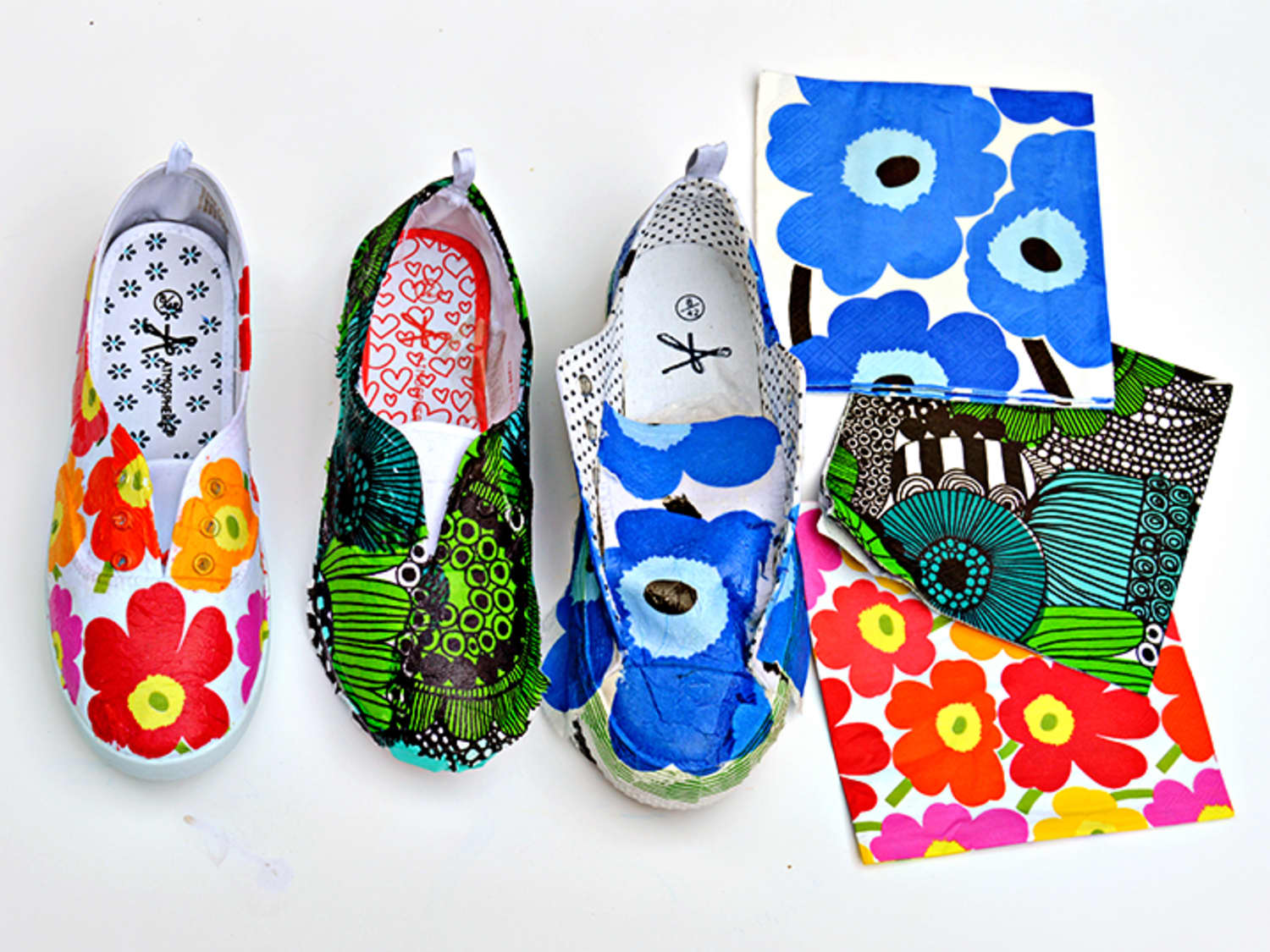 Decoupage Furniture + Paper Ideas