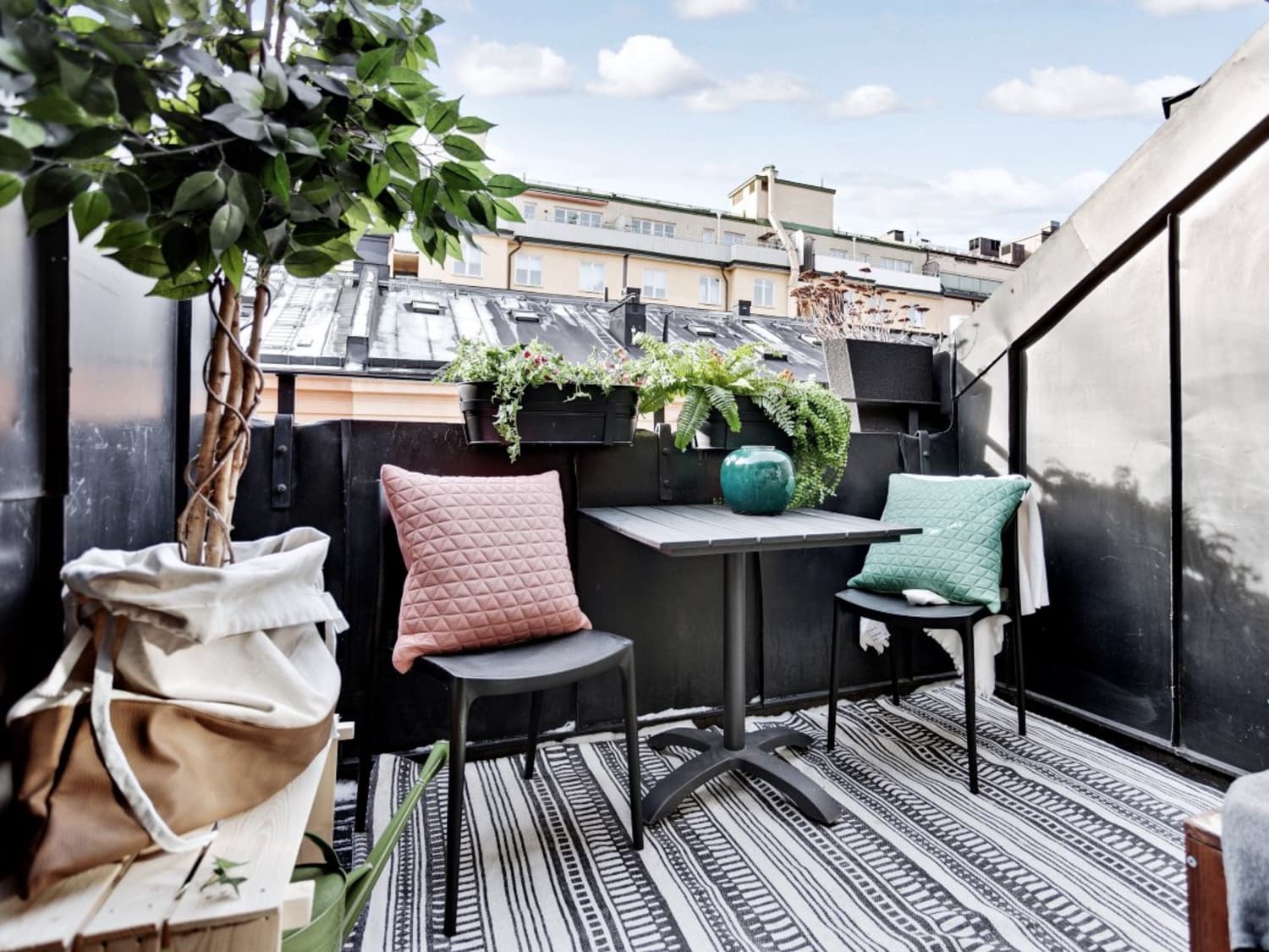 Perfectly Petite Patios Balconies Porches The Most Inspiring